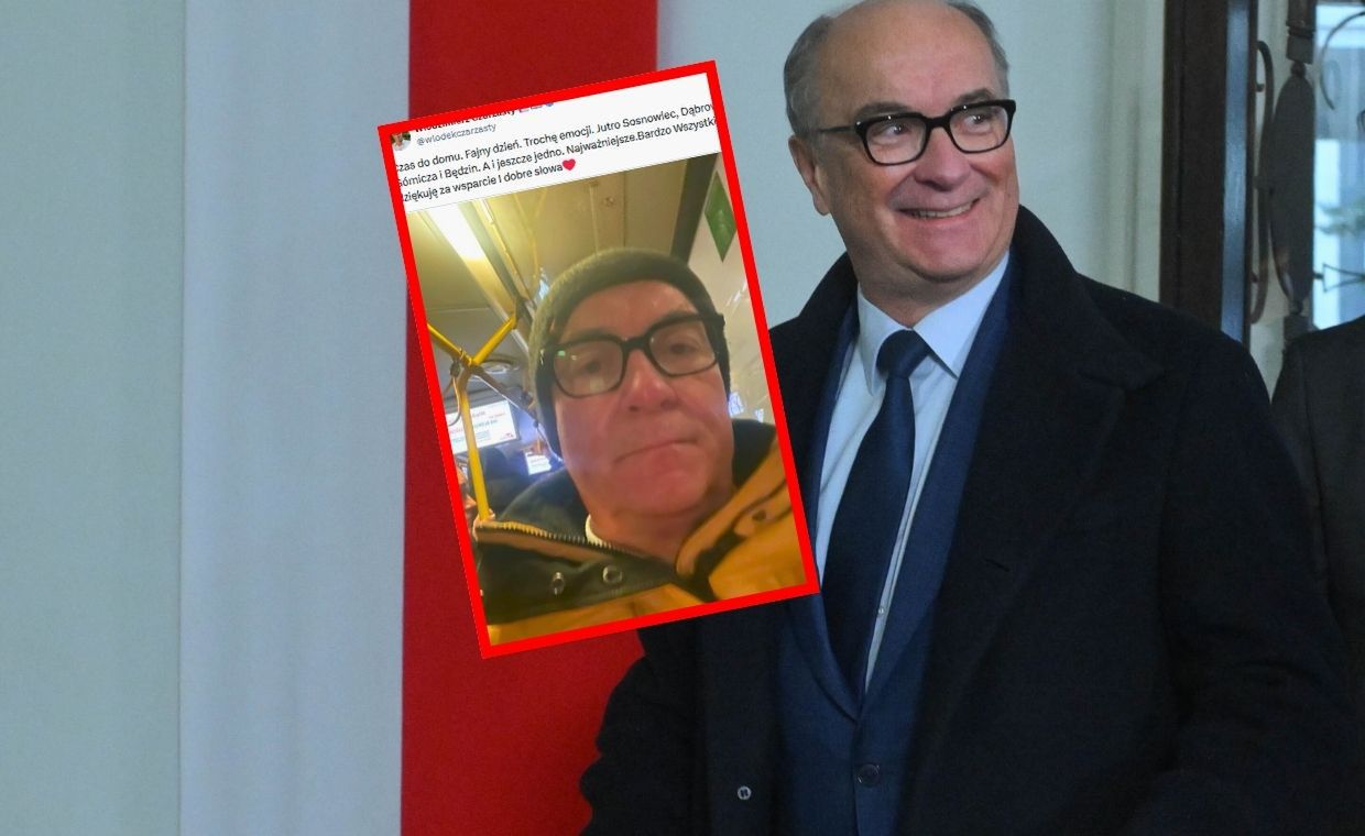 "Czas do domu. Fajny dzień". Towarzysz dziękuje z autobusu