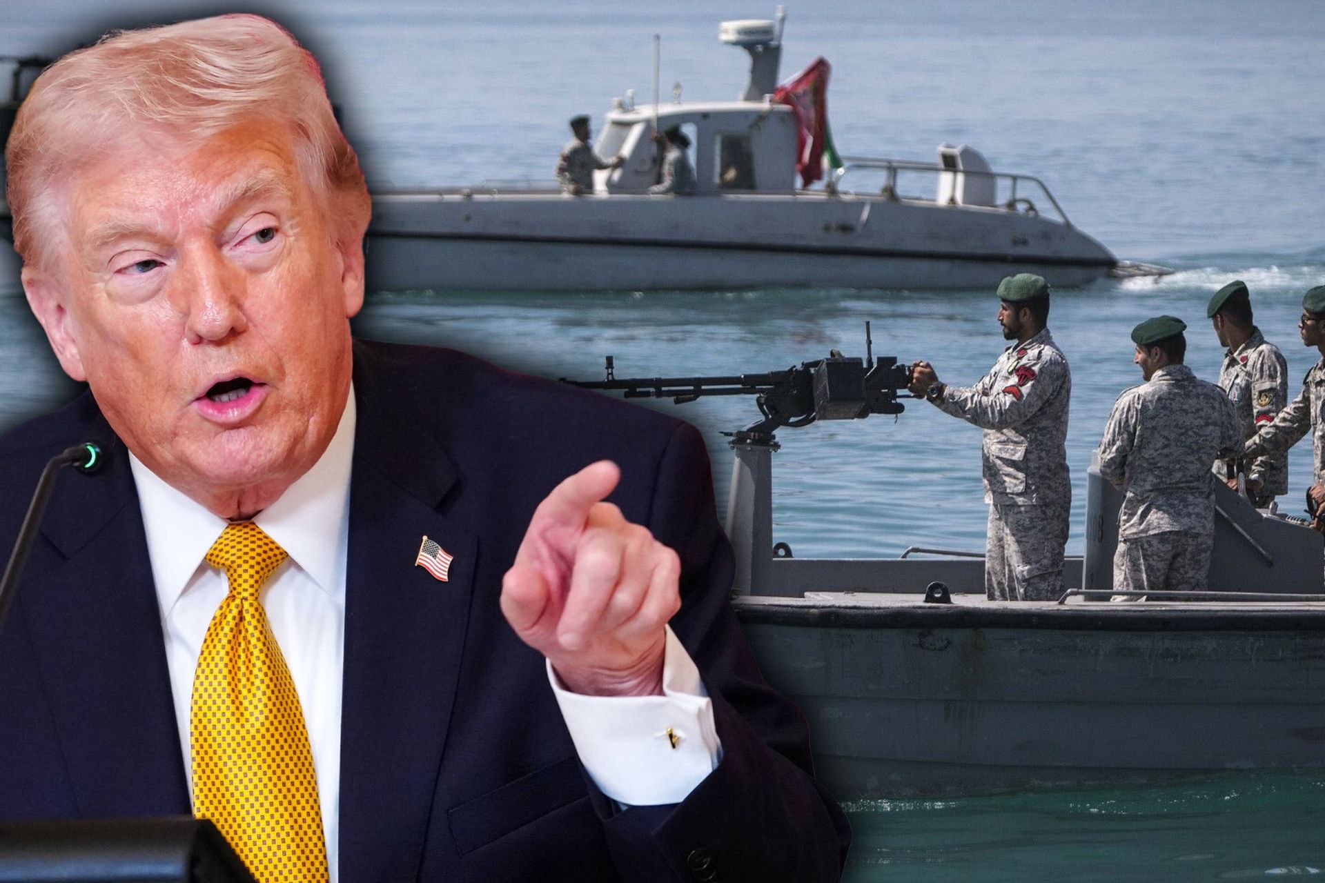 Trump zaskoczony atakami Iranu. "Mówi: Teraz wy posprzątajcie"