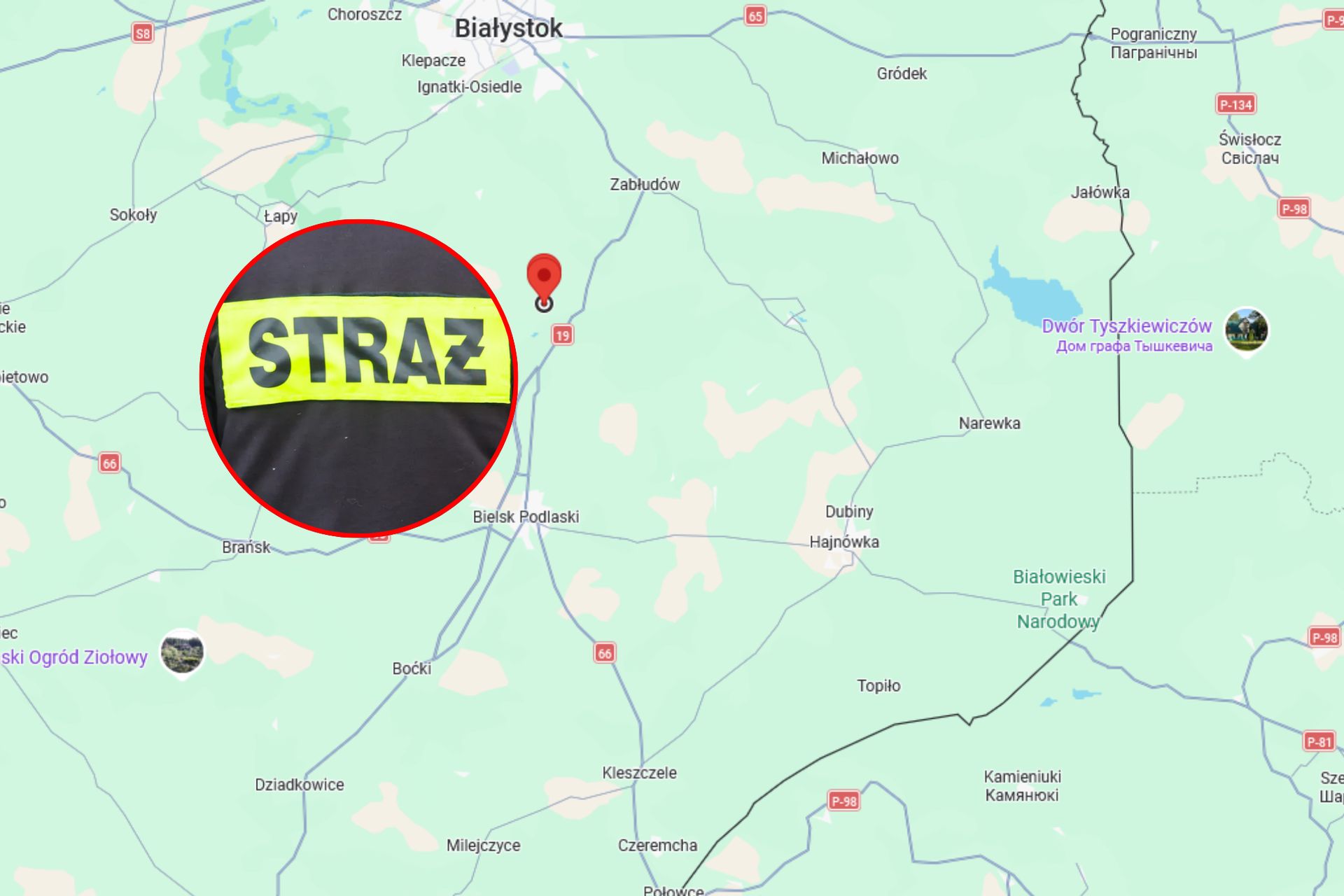 Wojszki: Pożar ubojni drobiu. Akcja gaśnicza potrwa kilka godzin