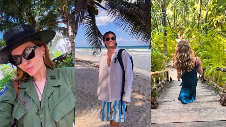 Żaneta Rosińska pokazuje kolejne fotki z Tulum, które zrobił jej Wojewódzki? "MĄŻ przez cały czas twierdzi, iż mnie nie followuje" (FOTO)