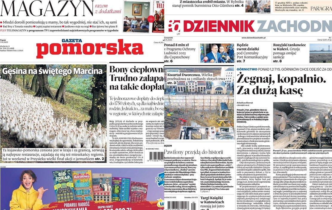 Tak maleje prasa regionalna. Dwa dzienniki poniżej tysiąca egz.