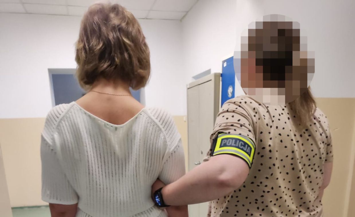 Białorusinka w rękach policji. Wystawiono za nią czerwoną notę