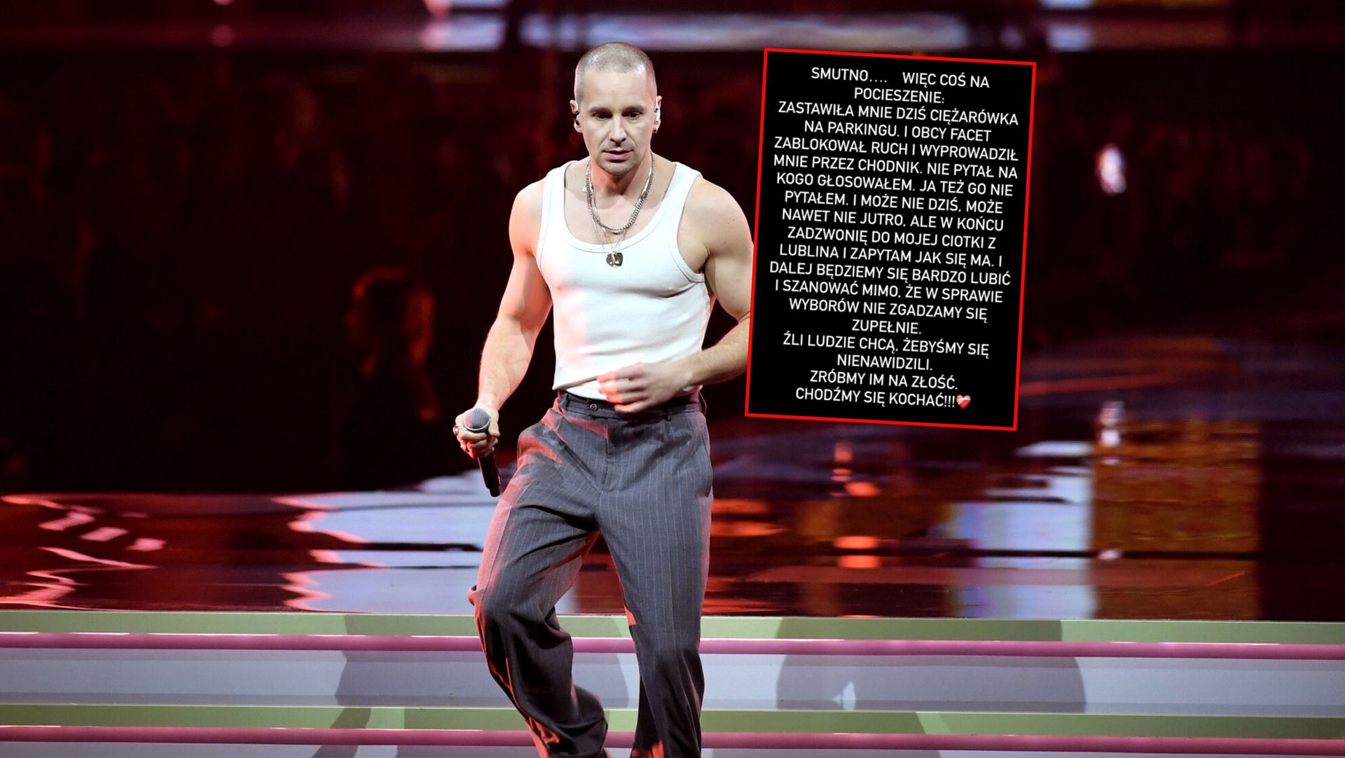 Krzysztof Zalewski po wyborach. "Zadzwonię do mojej ciotki"