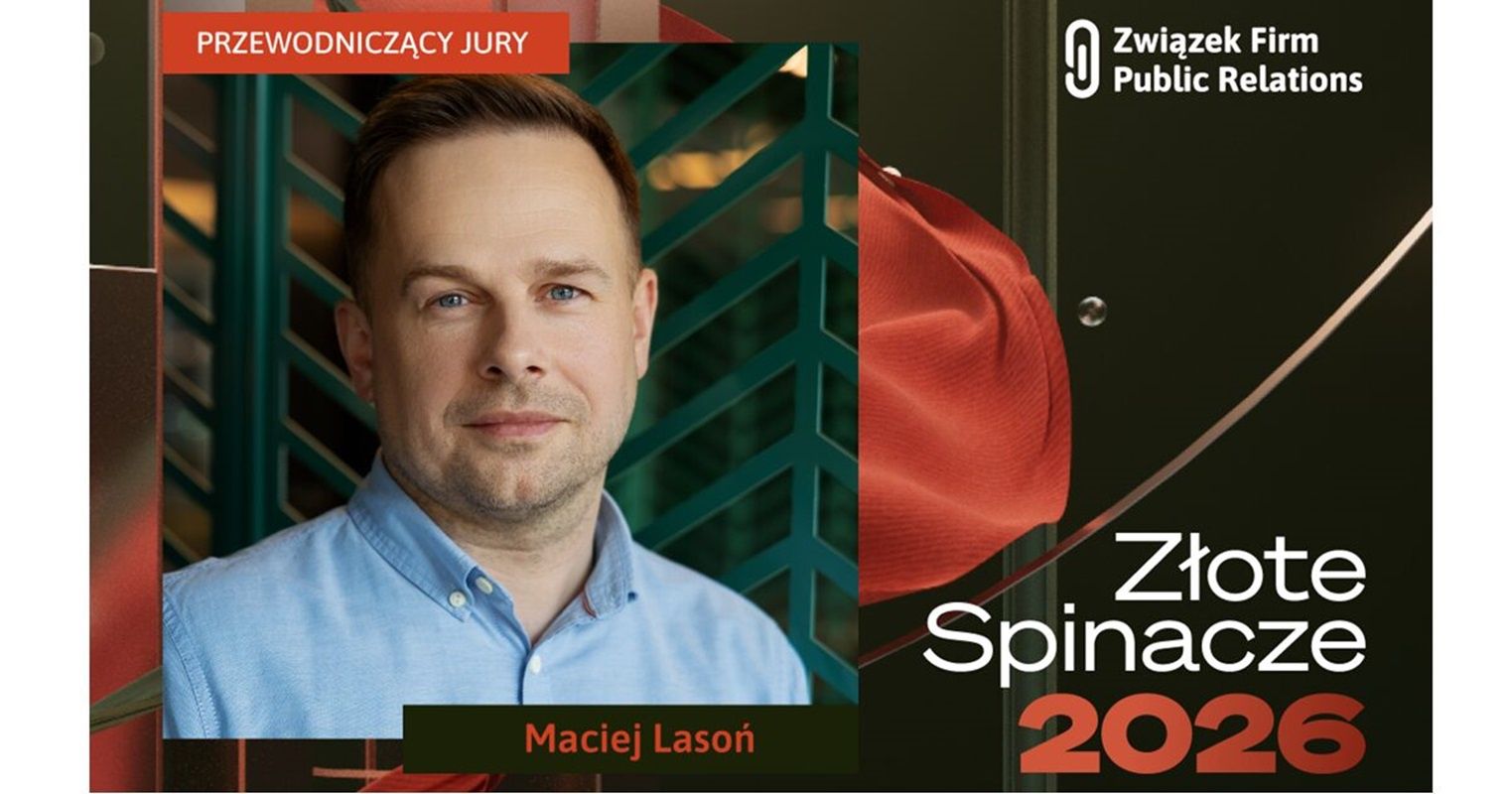 Maciej Lasoń na czele jury konkursu Złote Spinacze 2026