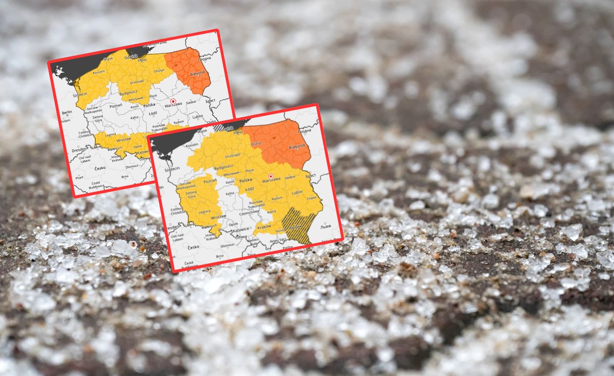 Marznące opady gwałtownie nie znikną. IMGW ostrzega