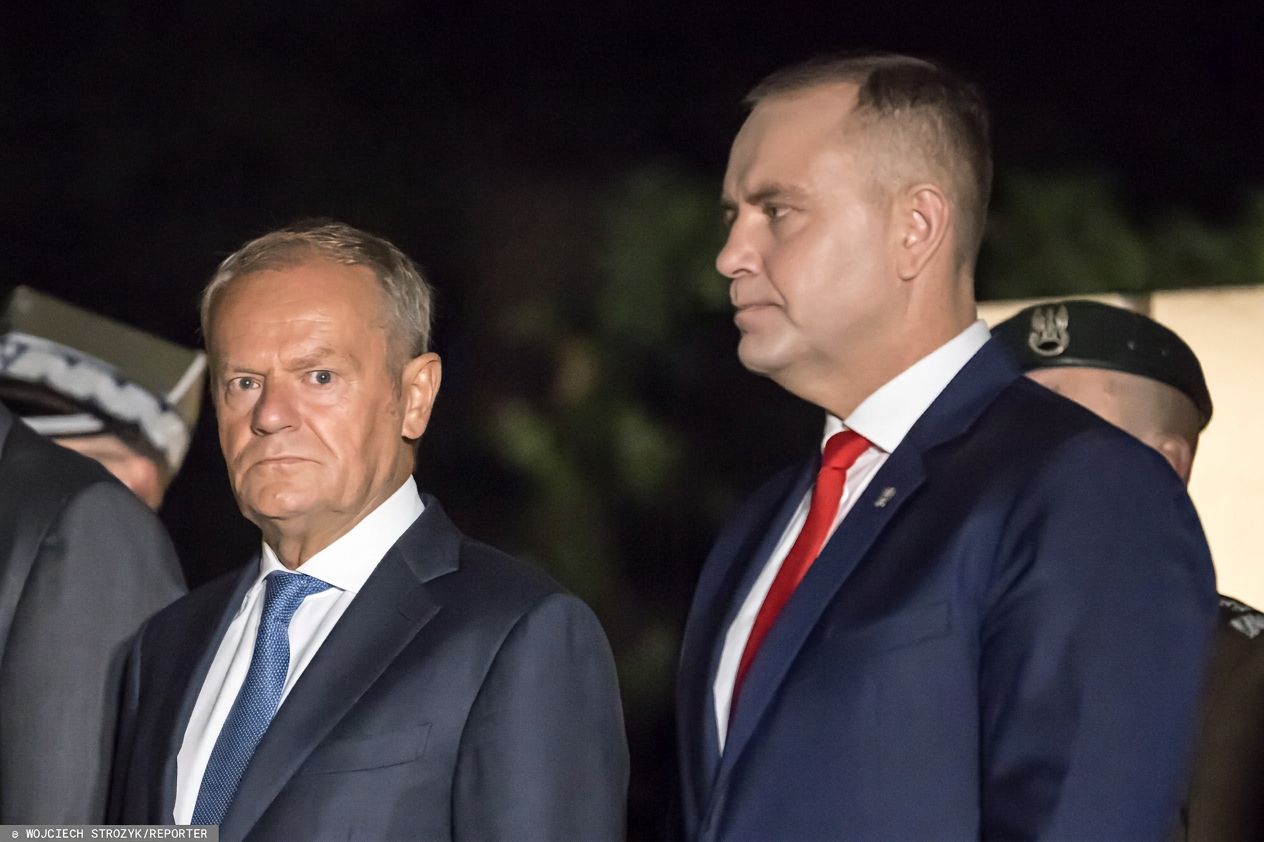 "Nie będę z siebie robił anioła". Nawrocki o konflikcie z Tuskiem