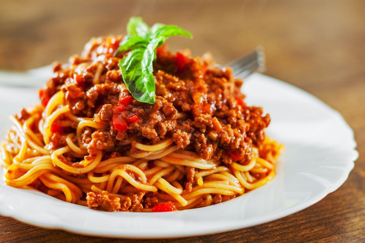 Spaghetti bolognese. Z tym mięsem nie ma sobie równych