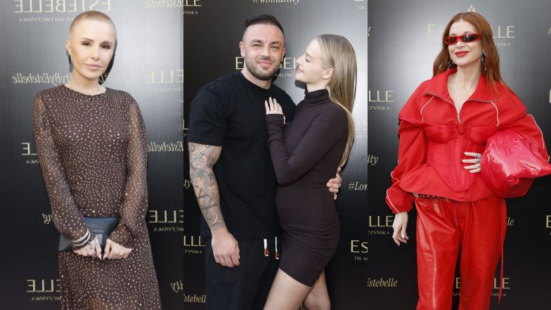 Garstka celebrytek pognała na otwarcie kliniki medycyny estetycznej: ciężarna Karolina Pisarek, łysa Blanka Lipińska... (ZDJĘCIA)