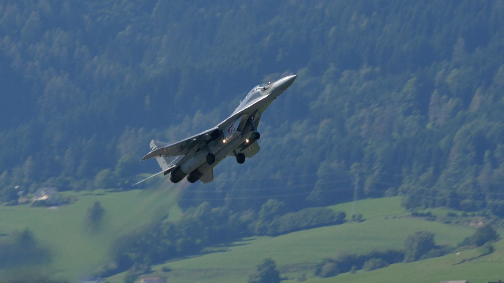 Rozbił się MiG-29 w Ukrainie. Wiadomo, co z pilotem myśliwca