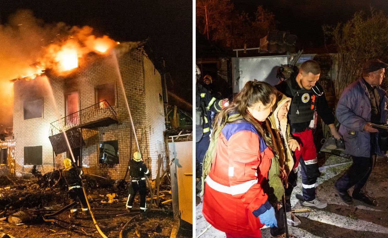 Potężny atak na Charków. W całym mieście pożary i eksplozje