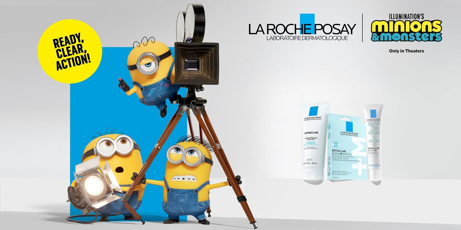 La Roche-Posay łączy markę Effaclar z filmem "Minions & Monsters"