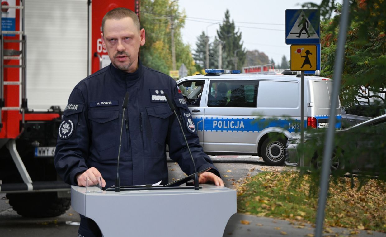 Nagrał moment ataku na woźną. Policja ujawnia. "Porażający film"