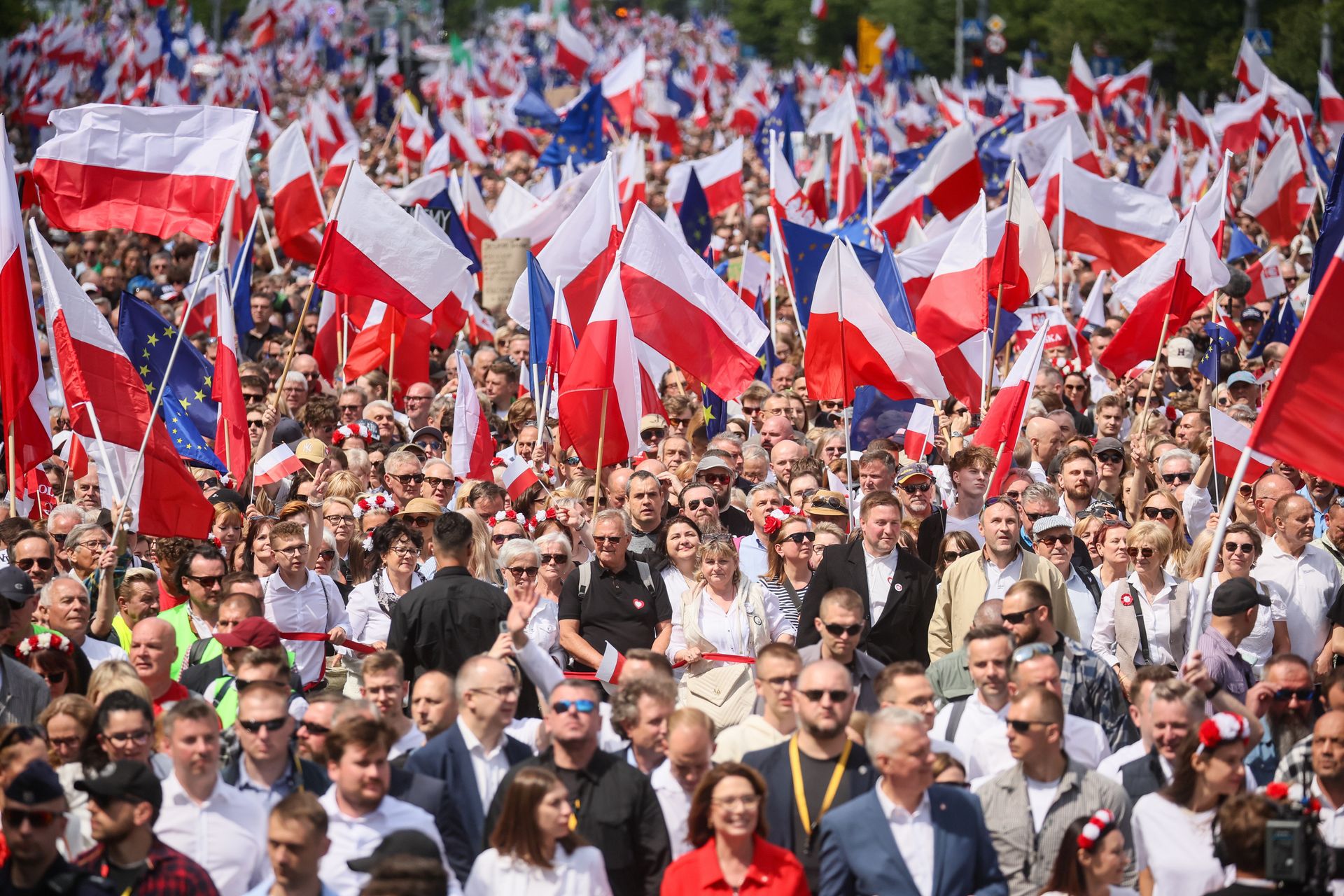 Marsze kandydatów. Politolog ocenia, kto zyskał przewagę
