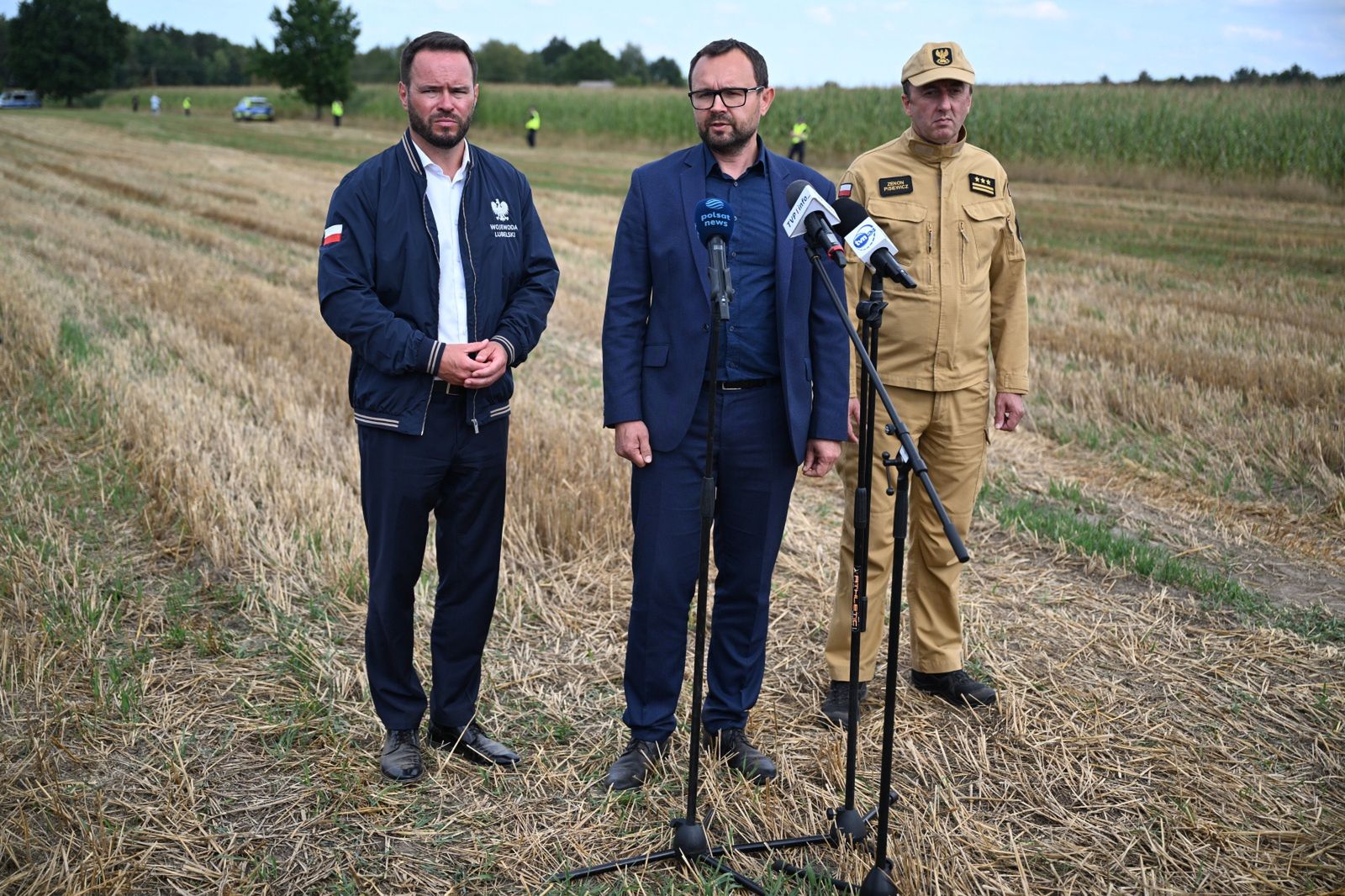 Prokuratura o wybuchu w Osinach. "Podejrzenie, iż to dron wojskowy"