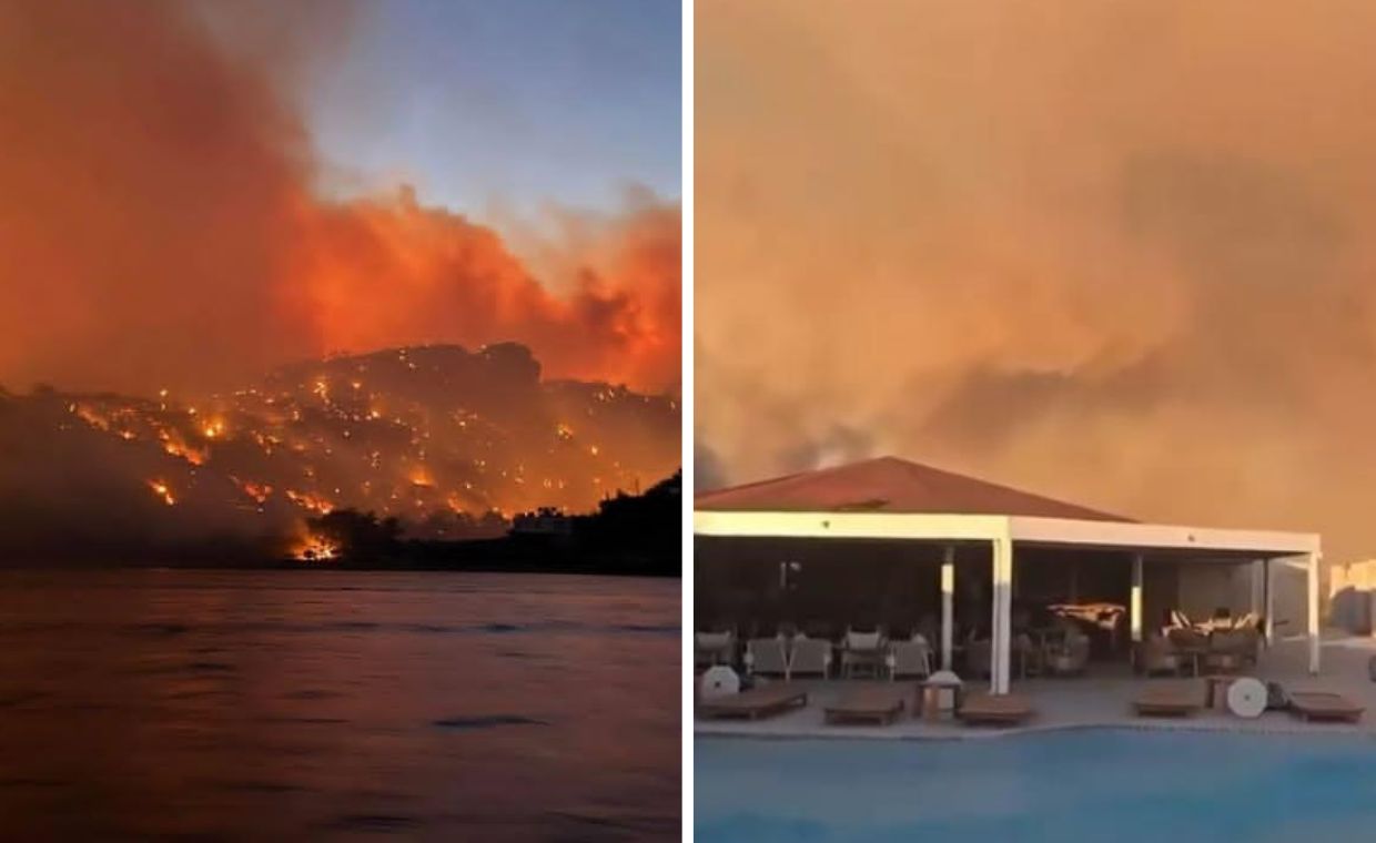 Polscy turyści ewakuowani z Krety. Wielki pożar na greckiej wyspie