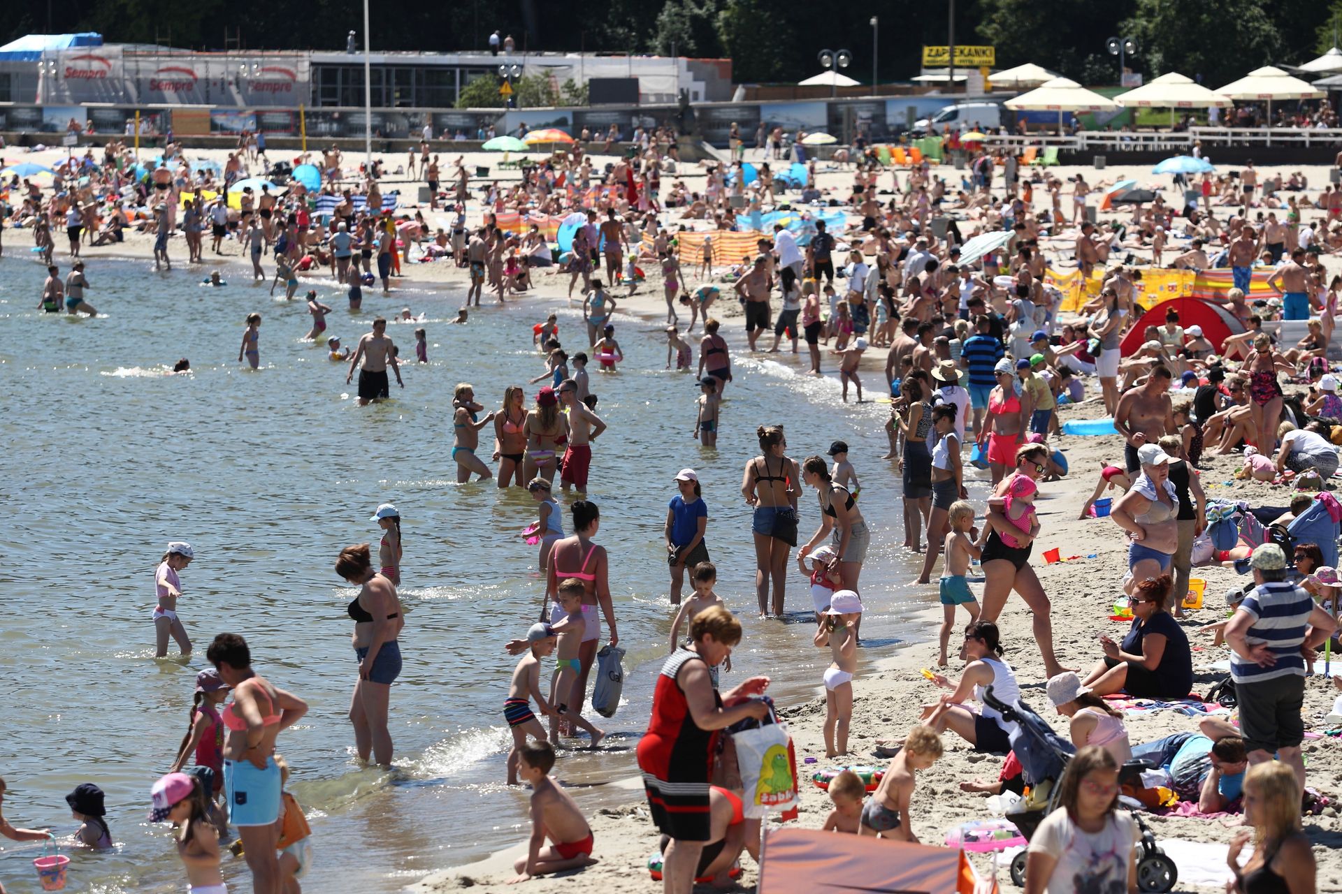 Szaleństwo nad Bałtykiem. 99 proc. miejsc zajętych