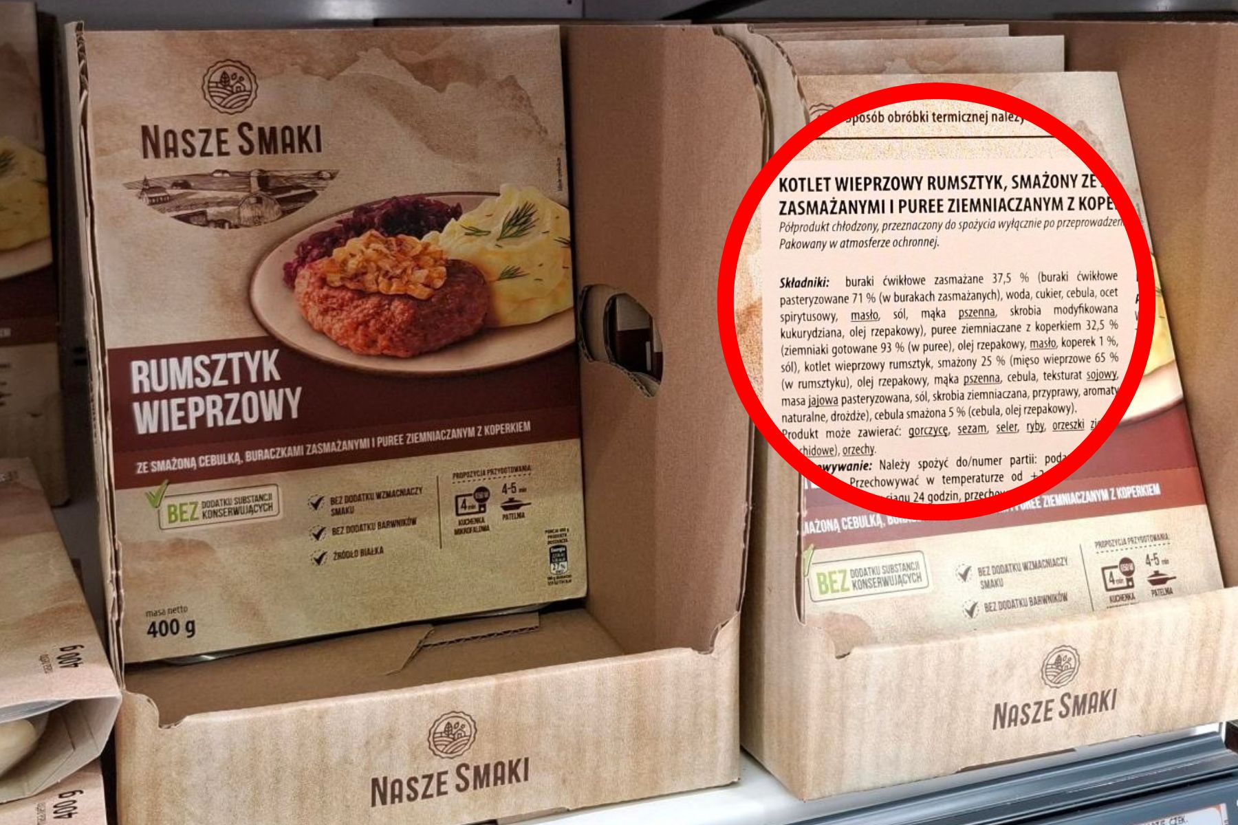W Biedronce znalazłem klasyk z PRL-u. Przeczytałem skład i straciłem apetyt