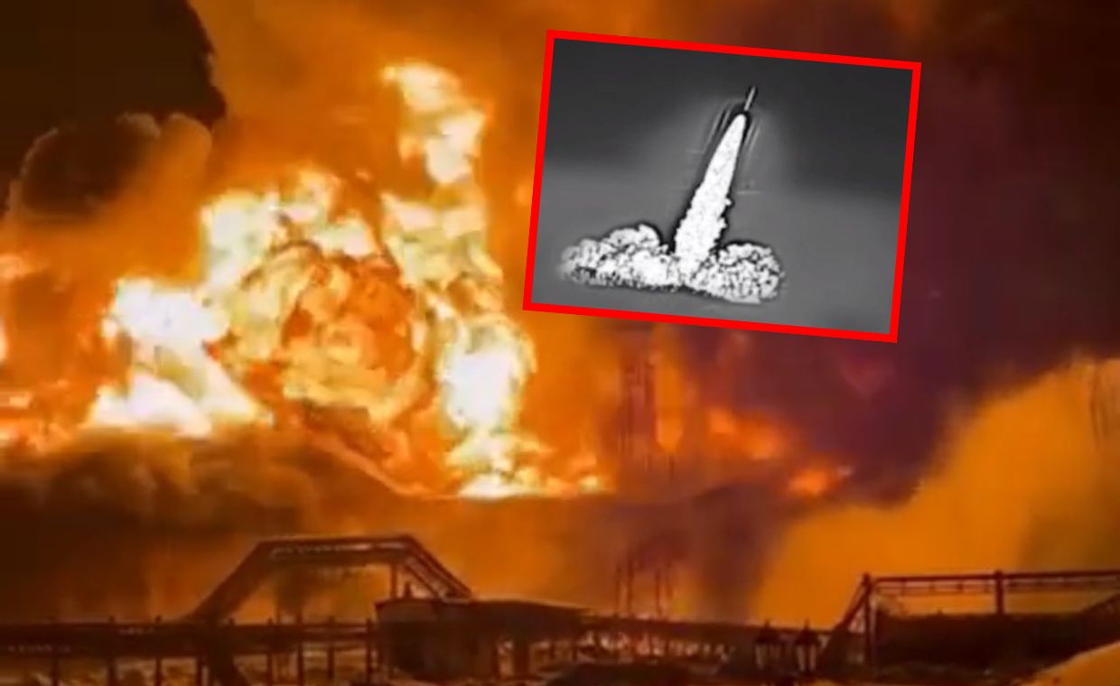 Kolejna rafineria płonie. Rosjanie bezradni