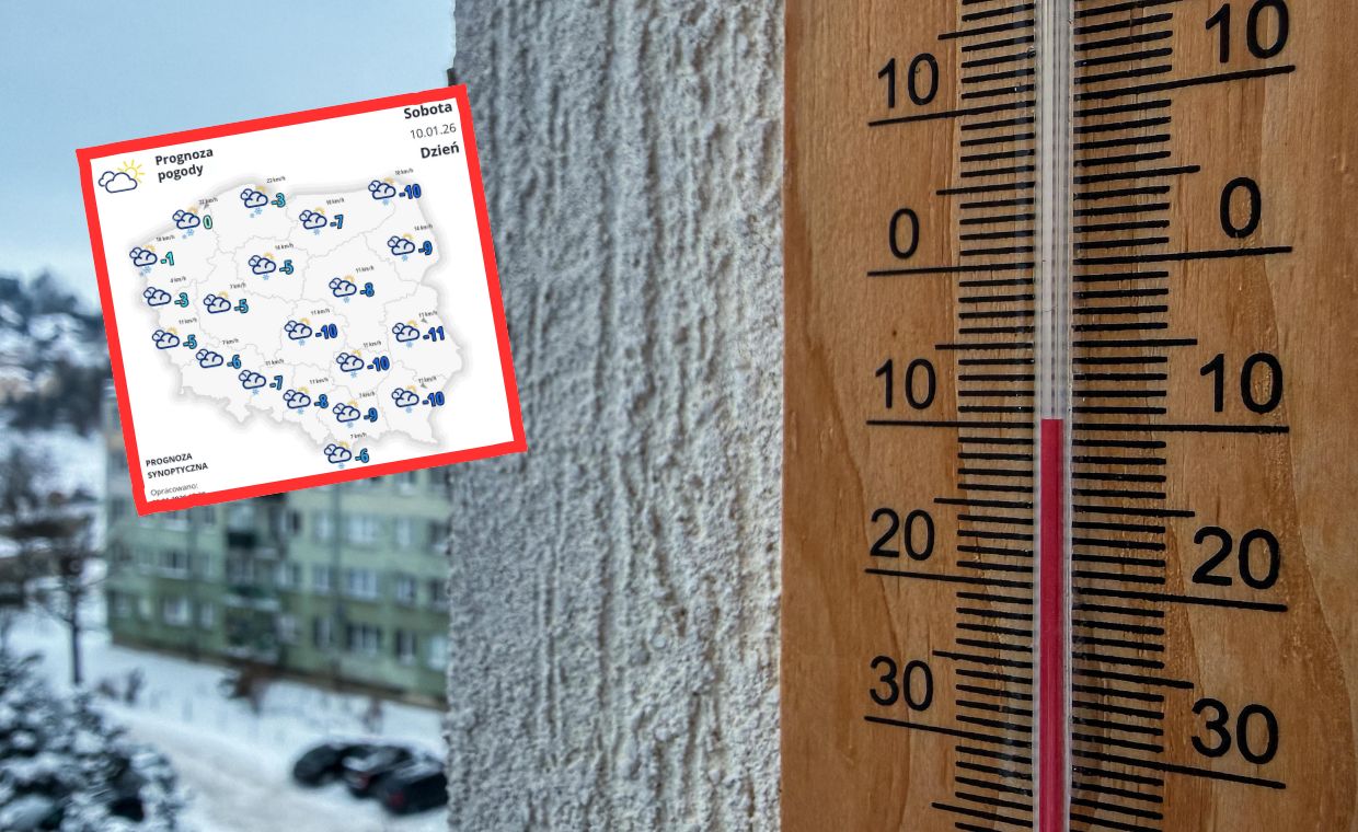 Siarczysty mróz i śnieżyce. Co czeka nas w najbliższych godzinach?