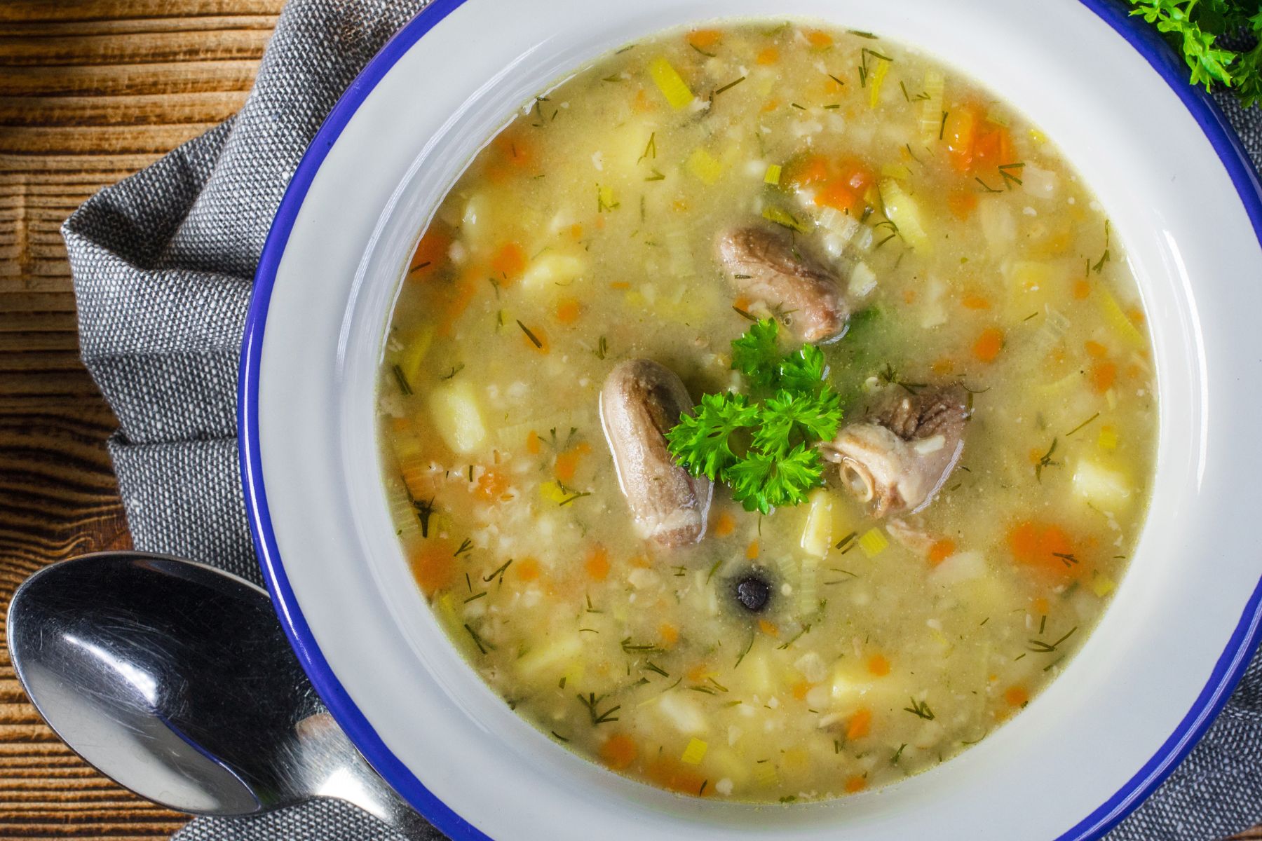 Z tym składnikiem krupnik nie wychodzi mdły. choćby babcia zrobi wielkie oczy