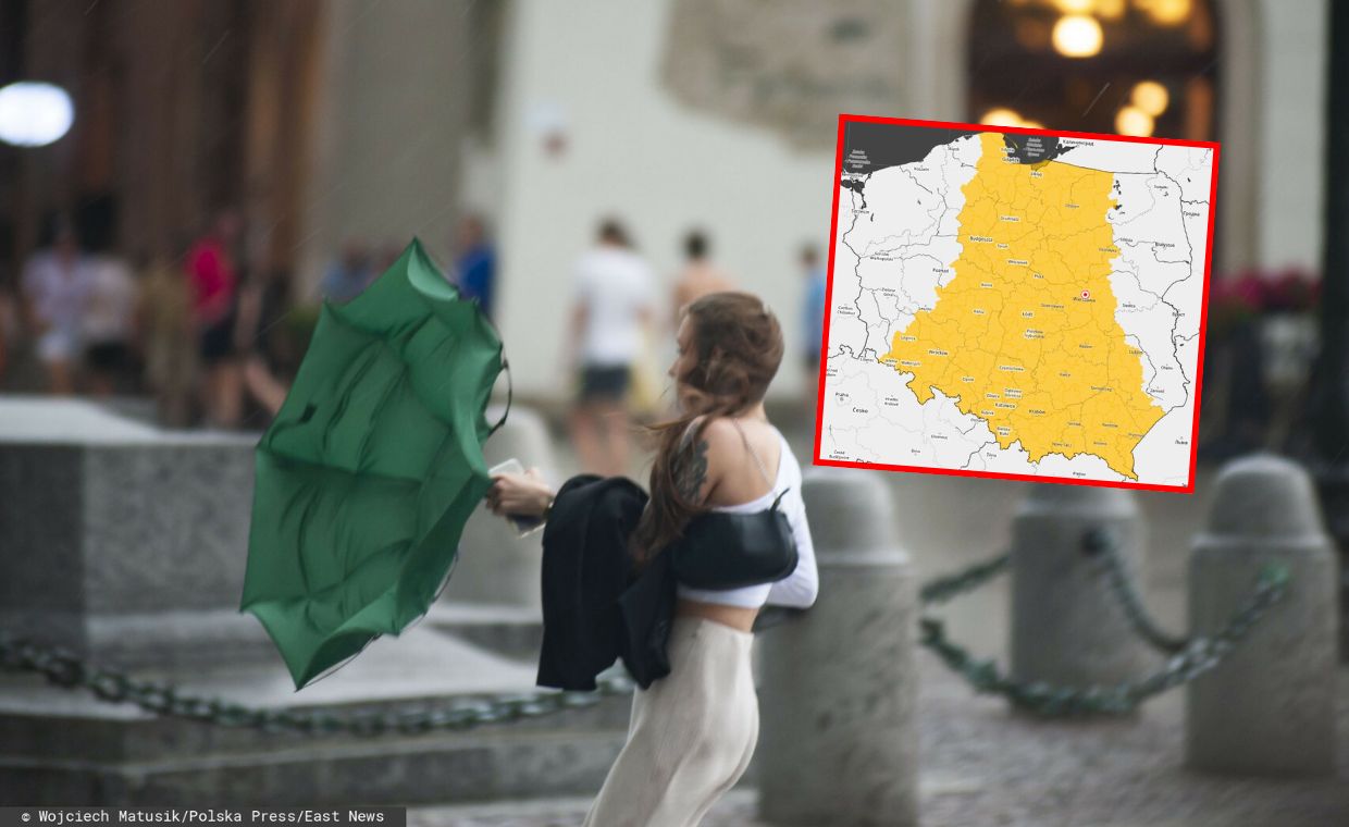Burze i deszcz to nie wszystko. Alerty IMGW dla prawie całej Polski