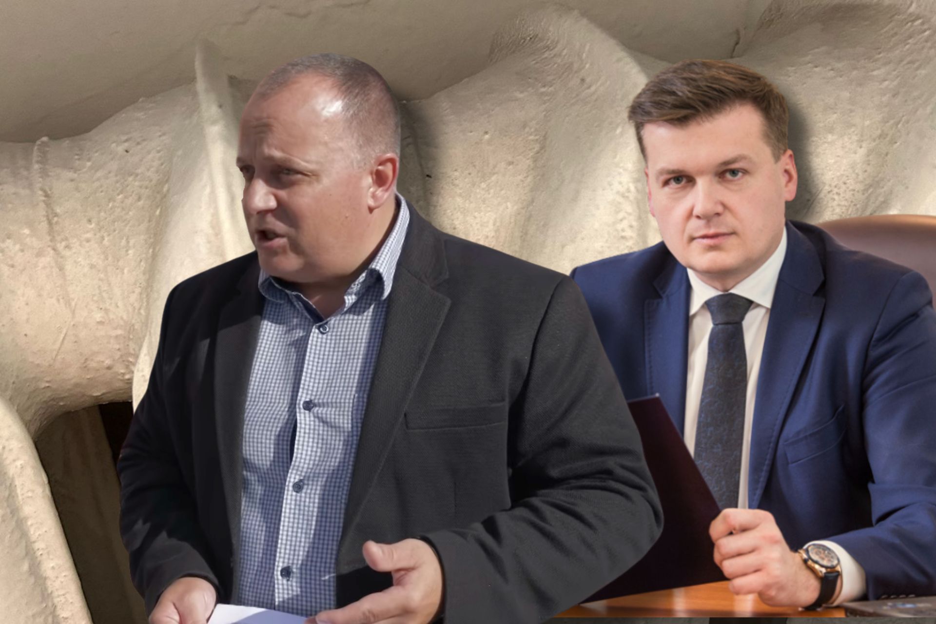 "Wojna" między dwoma ośrodkami władzy. A w mieście ziąb