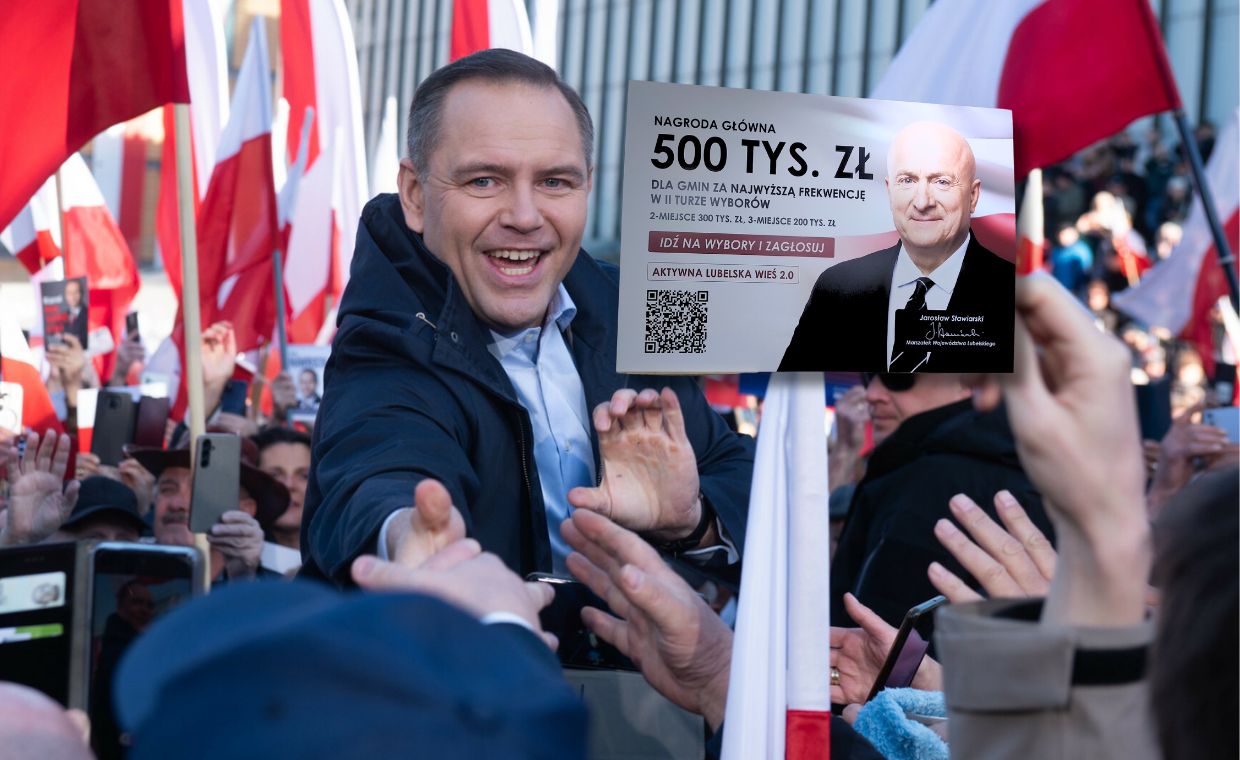 Skandal? Marszałek z PiS zachęca do głosowania. Za pieniądze urzędu