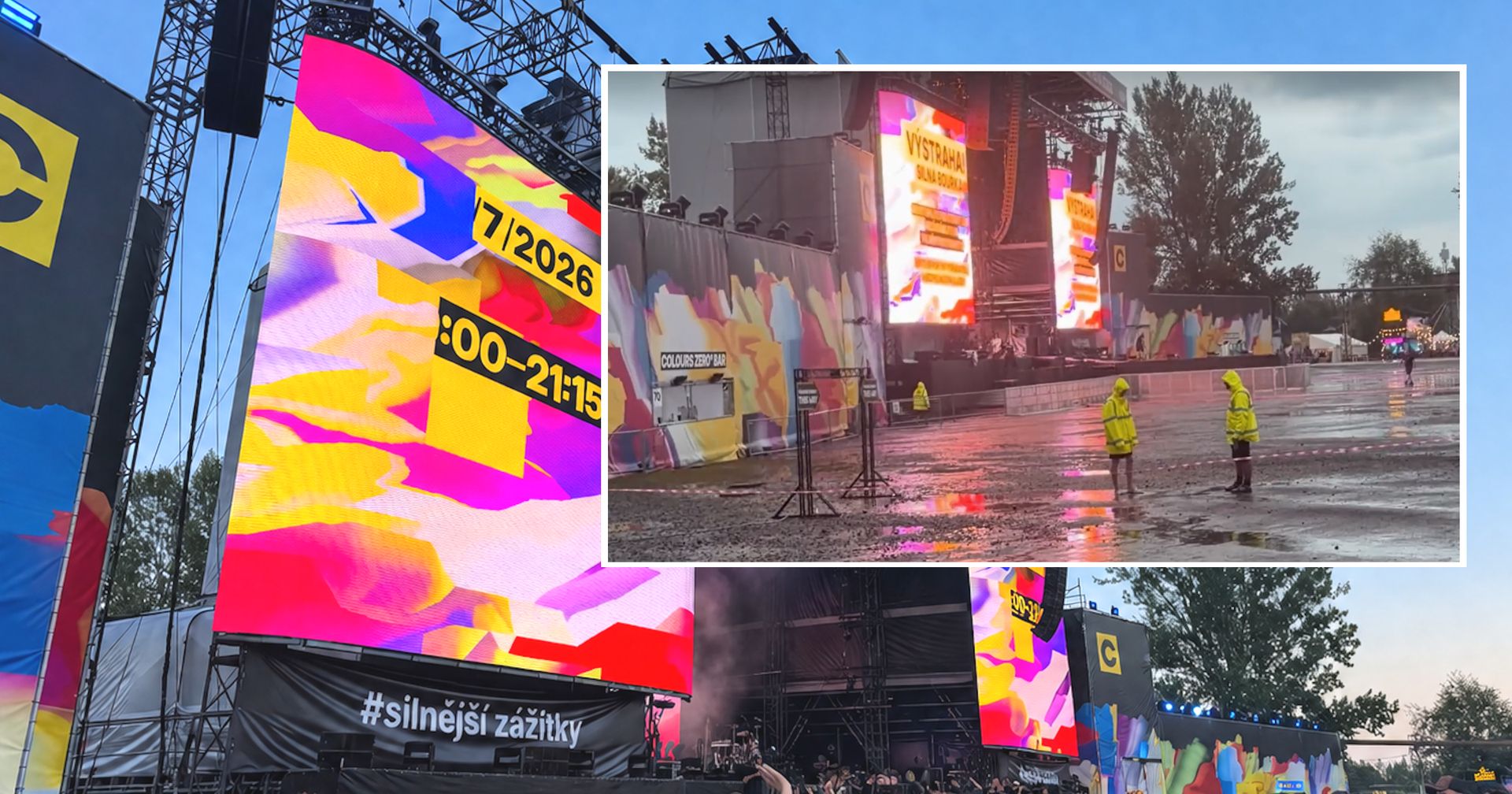 Nawałnica zatrzymała festiwal. Ale finał Colours of Ostrava był znakomity [RELACJA]