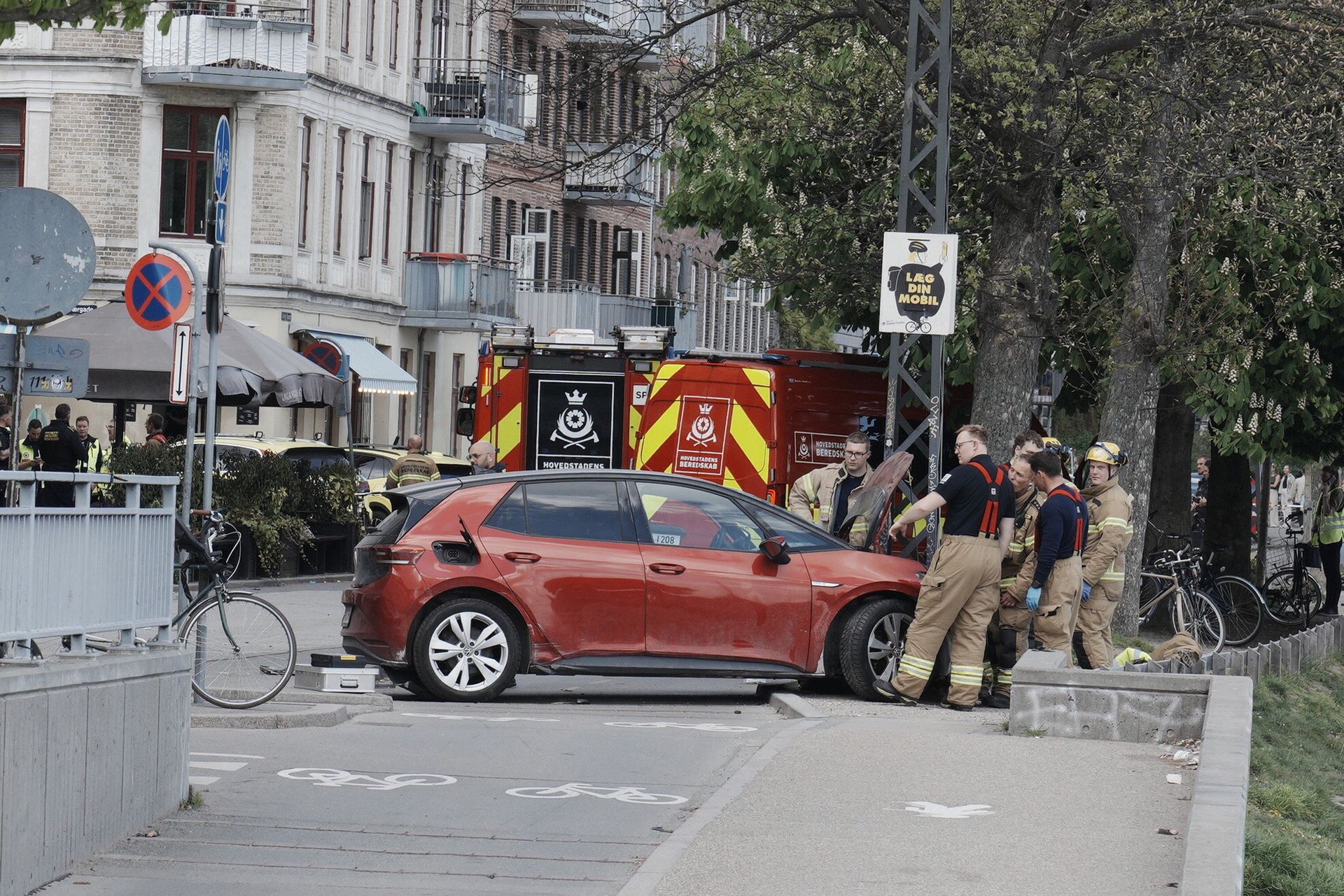 Dramatyczne chwile w Kopenhadze. Wjechał w tłum ludzi