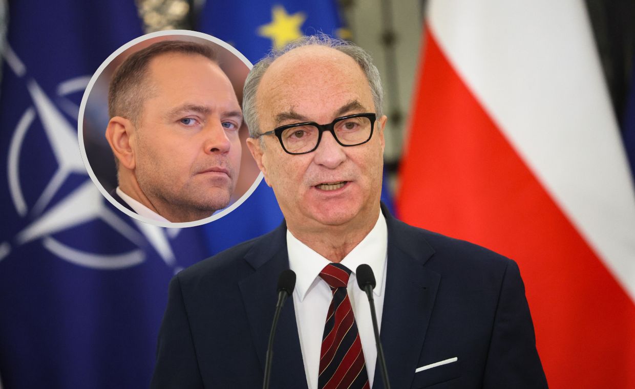 Wiceminister cyfryzacji: Nawrocki boi się Czarzastego