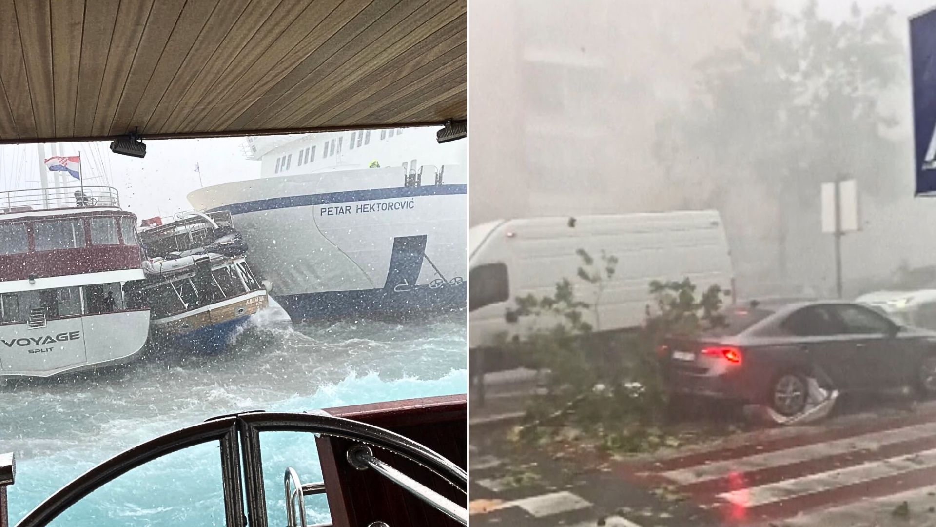 Koszmar turystów w Chorwacji. Teraz żywioł nadciąga nad Polskę