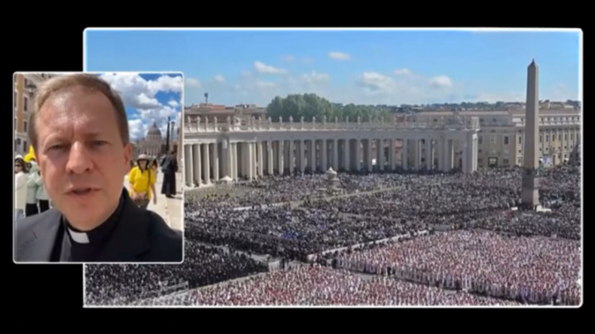 Relacja z Watykanu po pogrzebie. Jedna rzecz robiła szczególne wrażenie. "Niesamowite"
