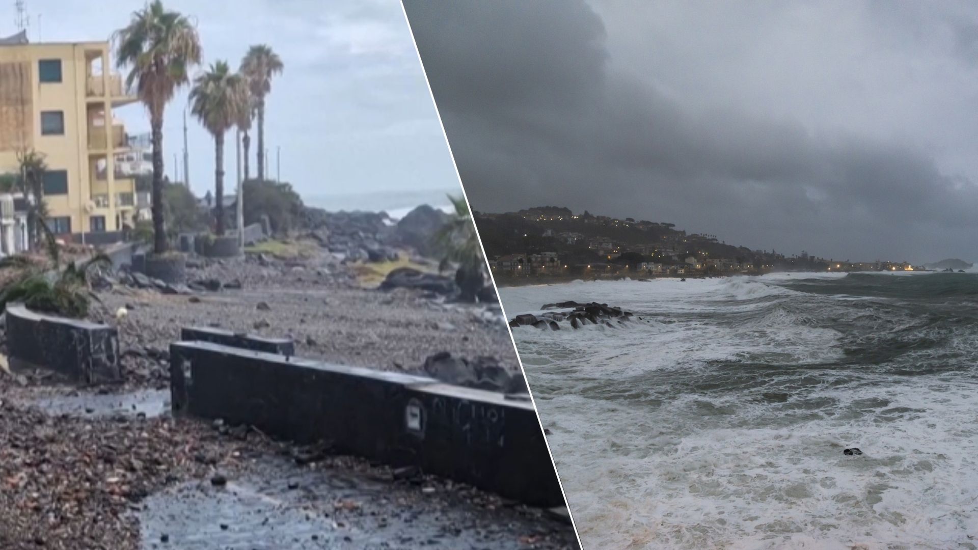 Piekło na Sycylii i Malcie. Cyklon uderzył w wyspy. Wiatr do 120 km/h