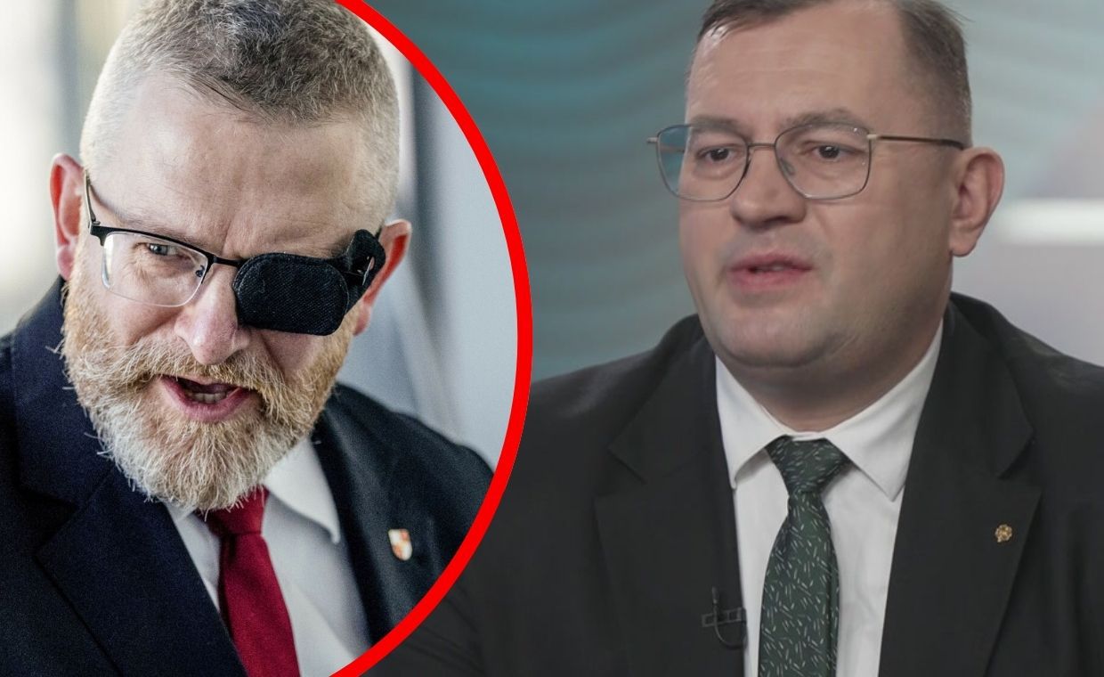 "Inspirowane z Rosji". Krajewski komentuje działania partii Brauna