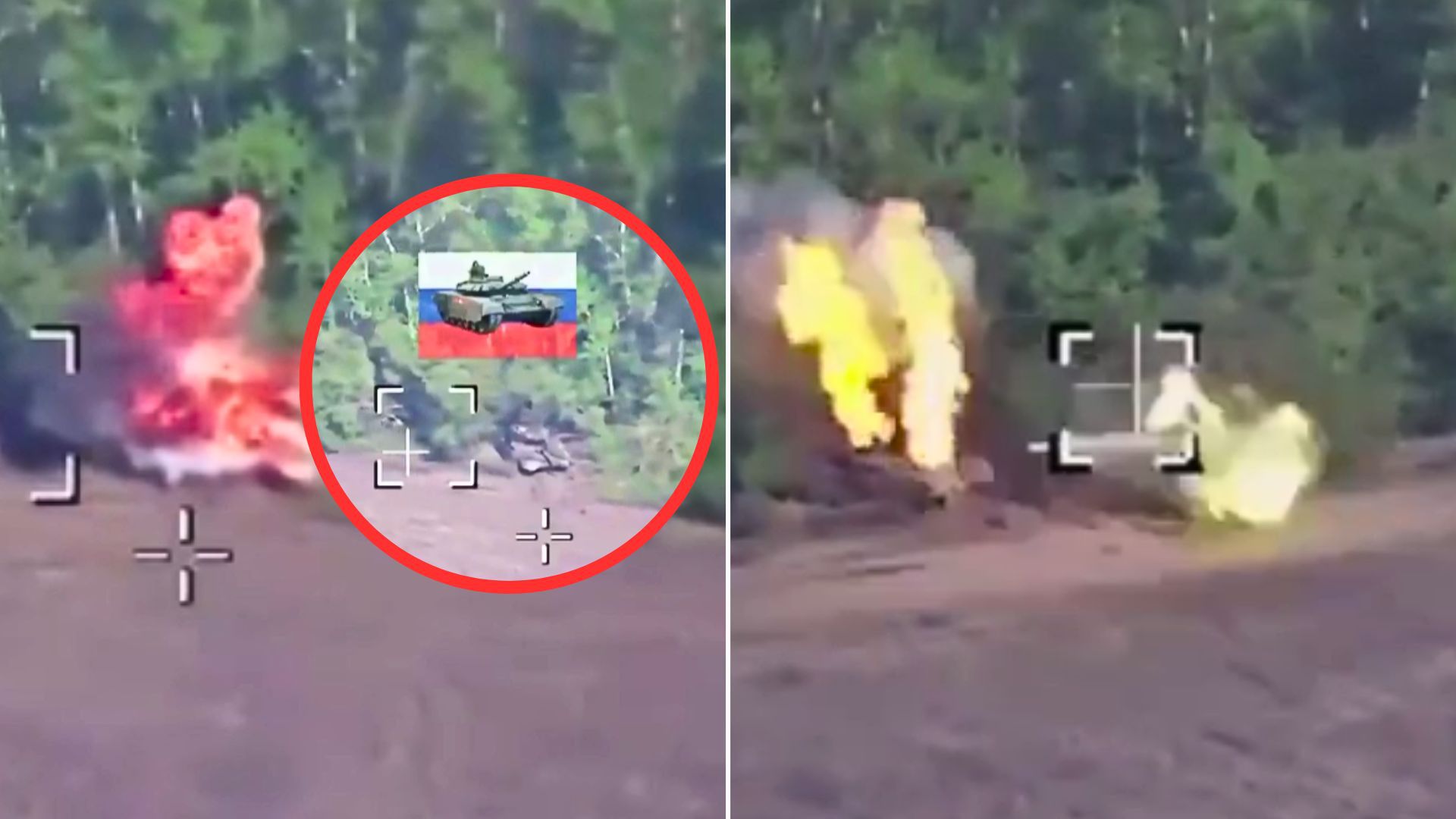 Rosjanie ukryli się w zaroślach. Decyzja mogła być tylko jedna