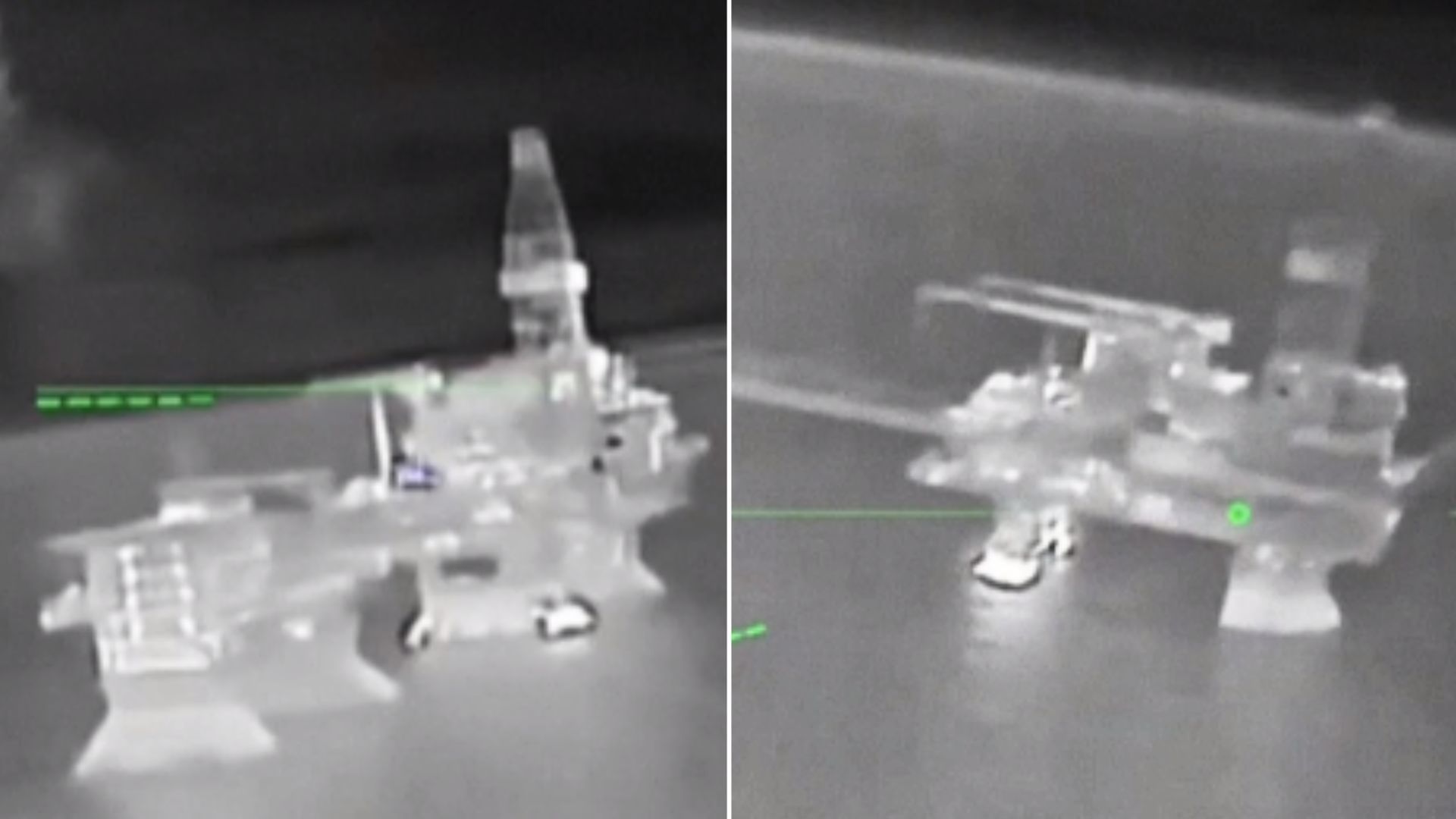 Eksplozje na Morzu Kaspijskim. Platformy wiertnicze w ogniu