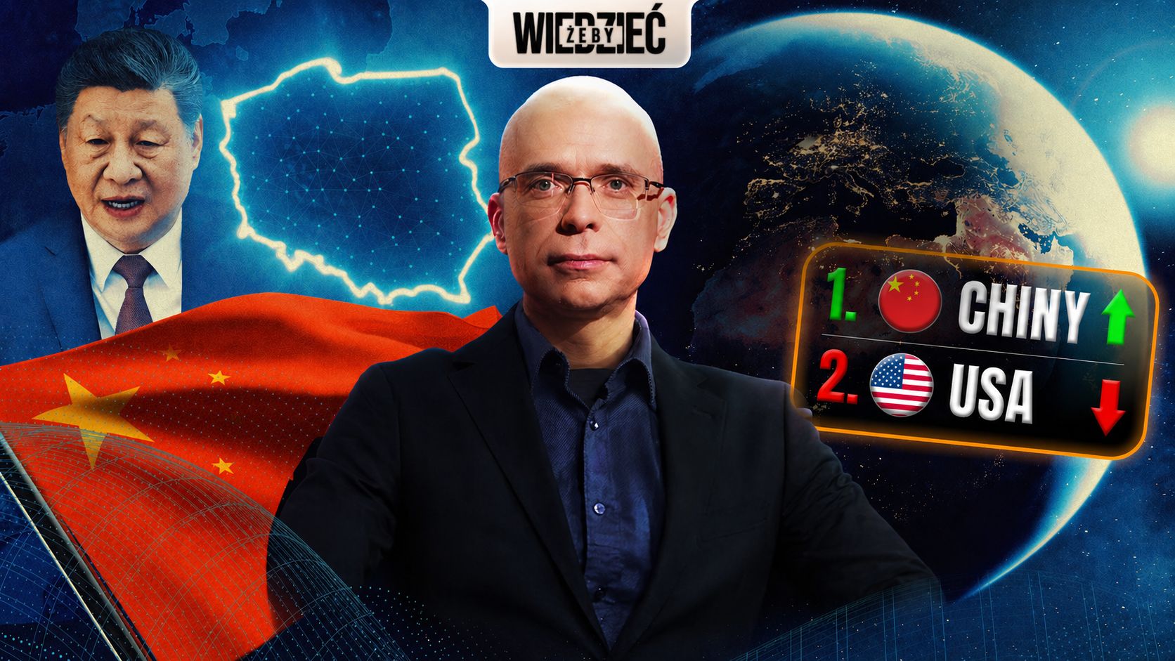 "Przyzwyczaili się, iż są number one". Ekspert o USA i potędze Chin