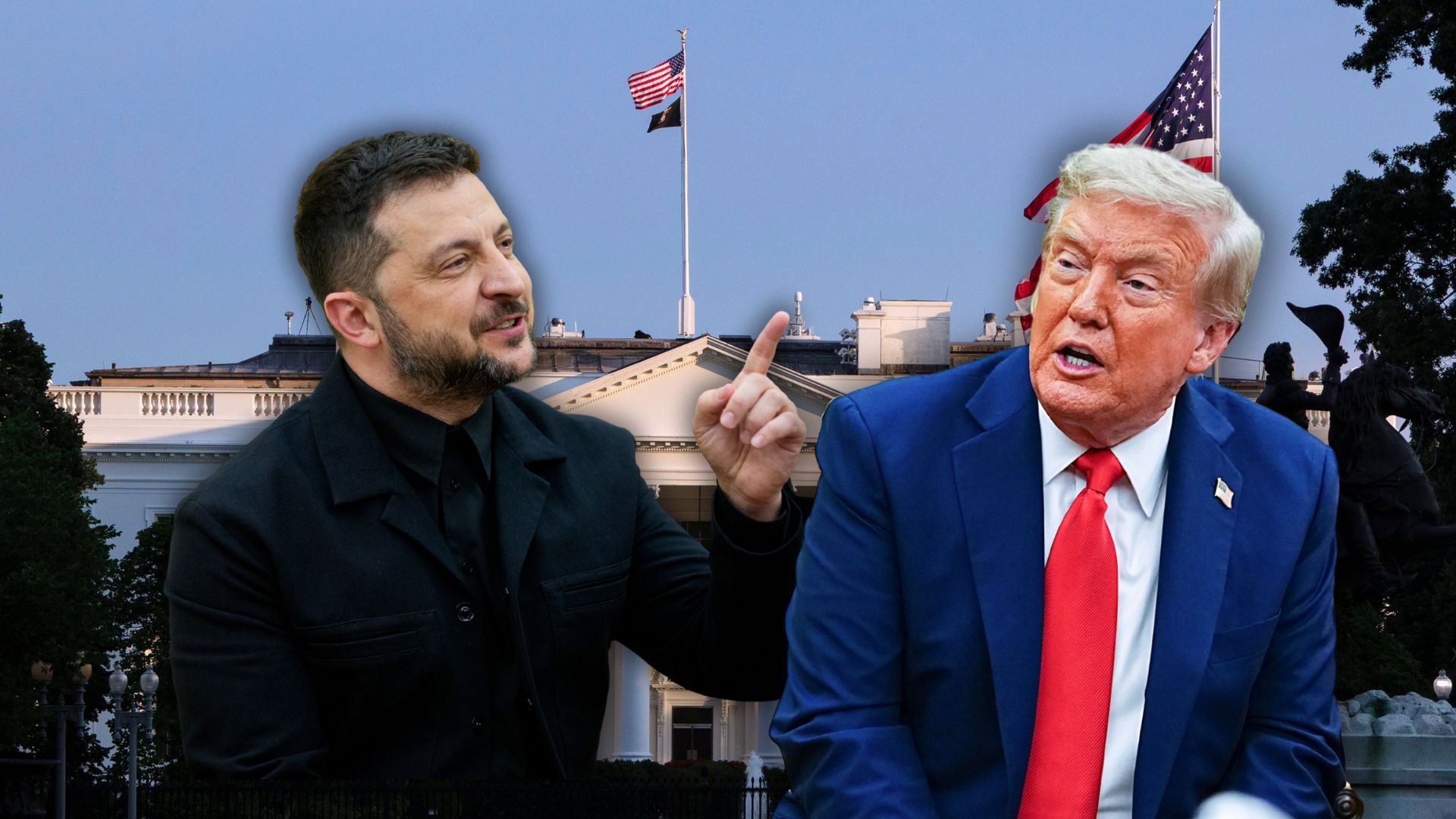 Szczyt w Białym Domu. Trump: Nie jestem zwolennikiem zawieszenia broni