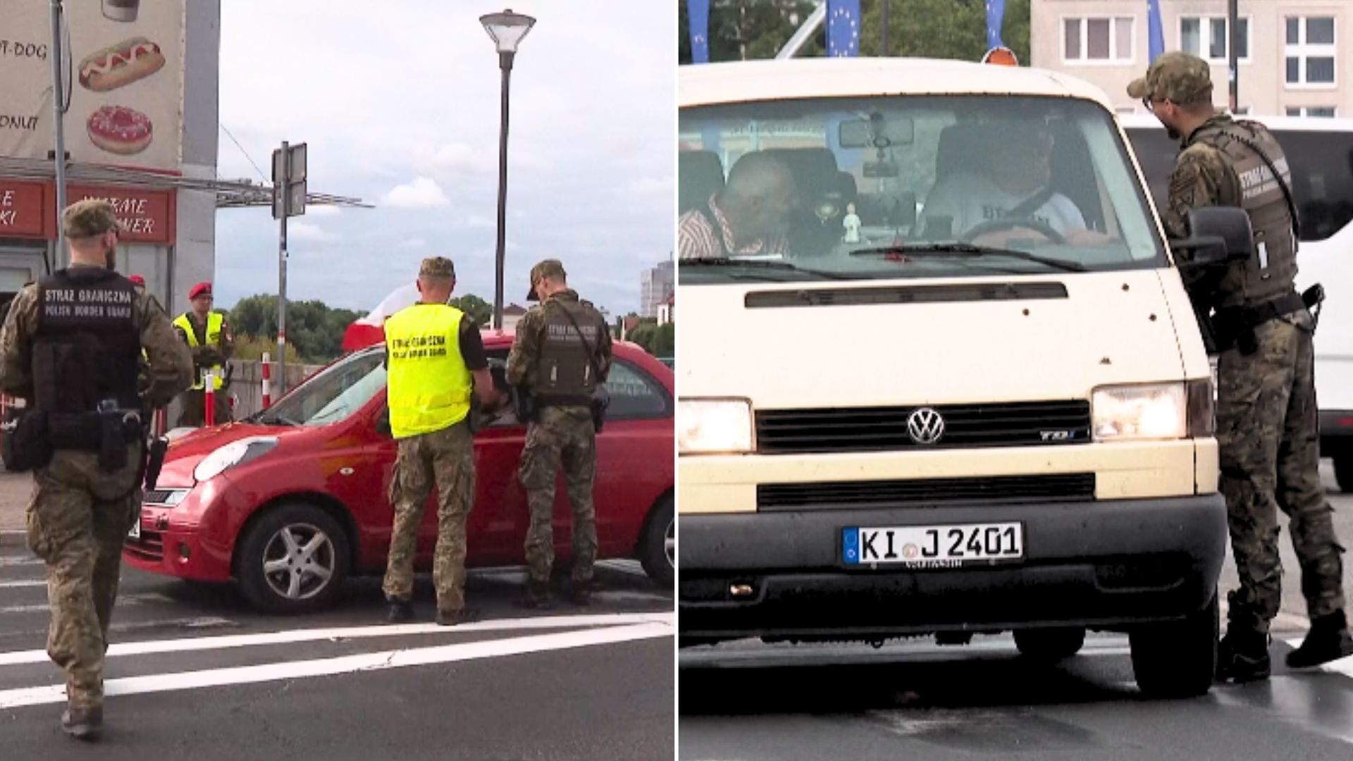 Głośno w USA o sytuacji na granicy. Pokazano, co dzieje się w Słubicach