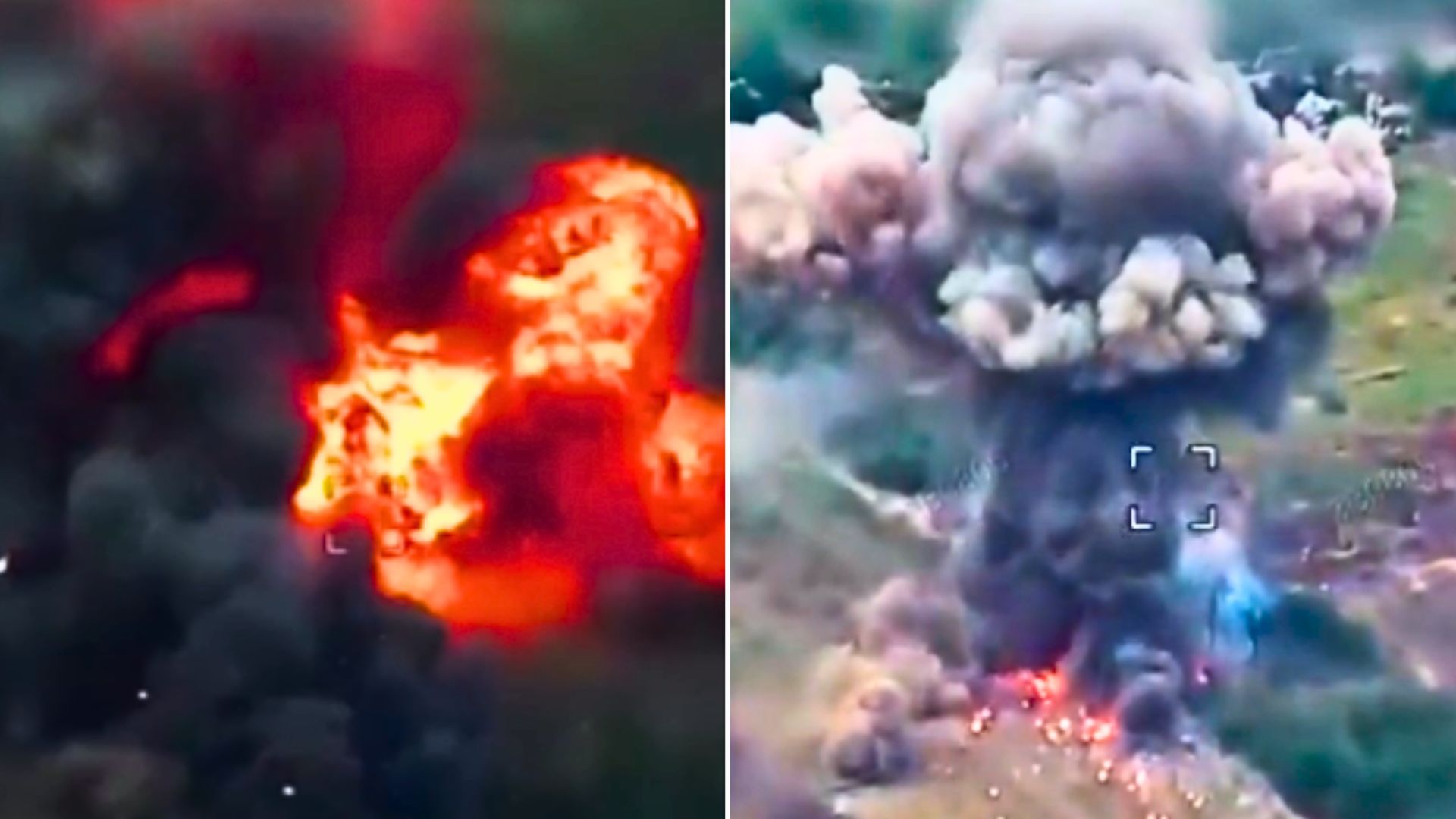 Silna eksplozja na froncie. Broń Rosjan wyleciała w powietrze