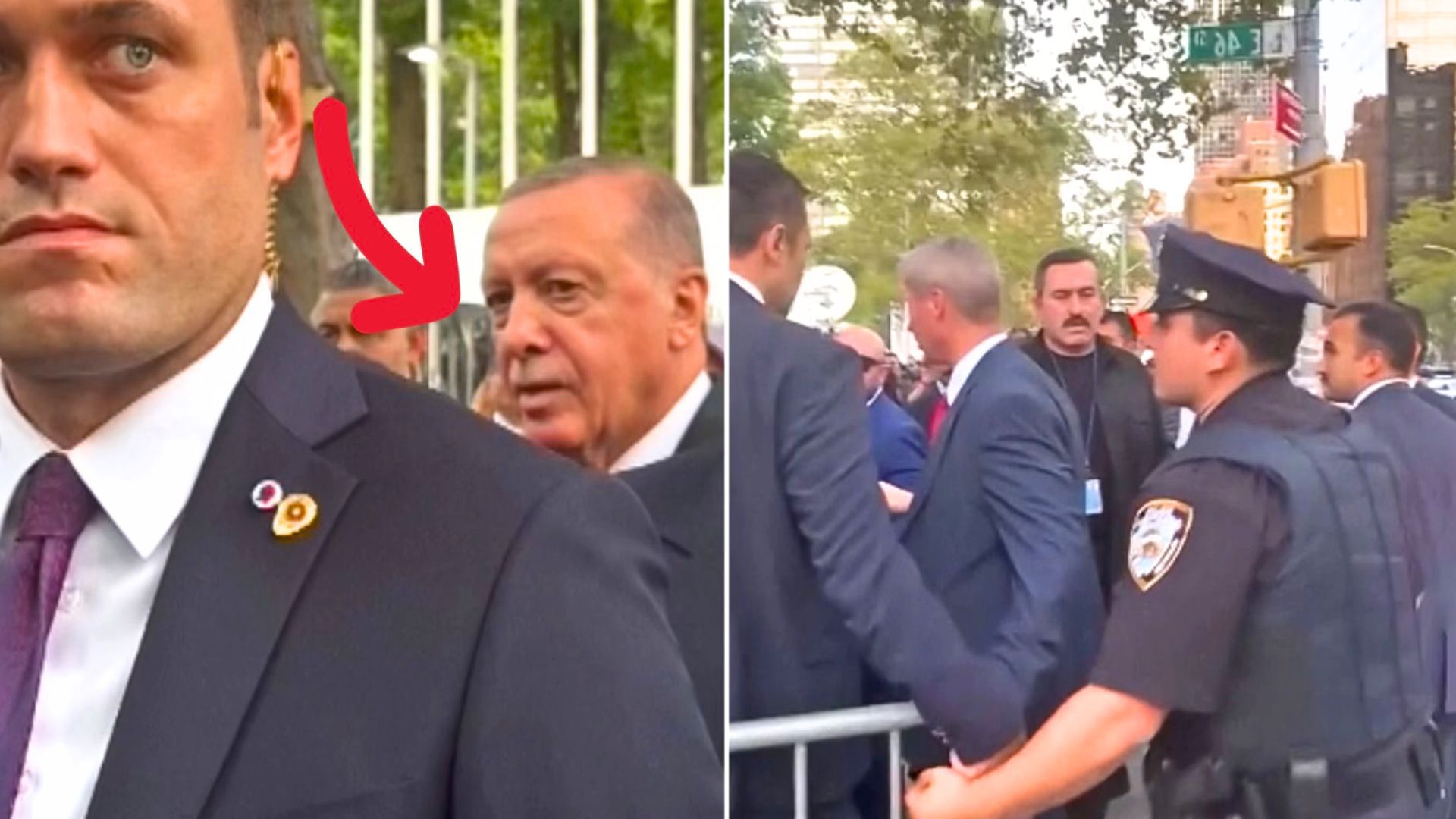 Erdogan podzielił los Macrona. Prezydent Turcji utknął w Nowym Jorku