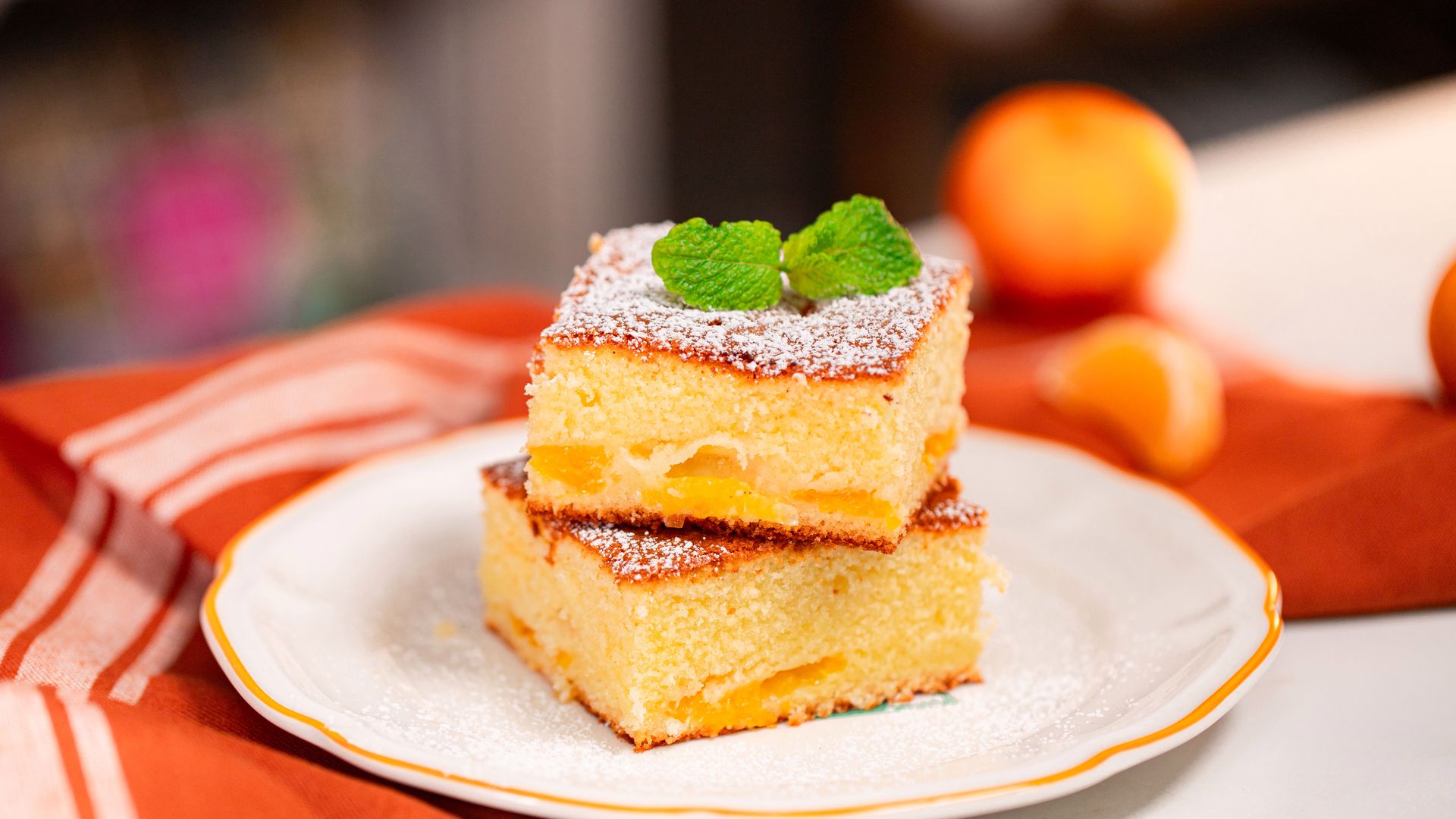 Puszyste ciasto mandarynkowe, które musisz zrobić. Nigdy nas nie zawiodło