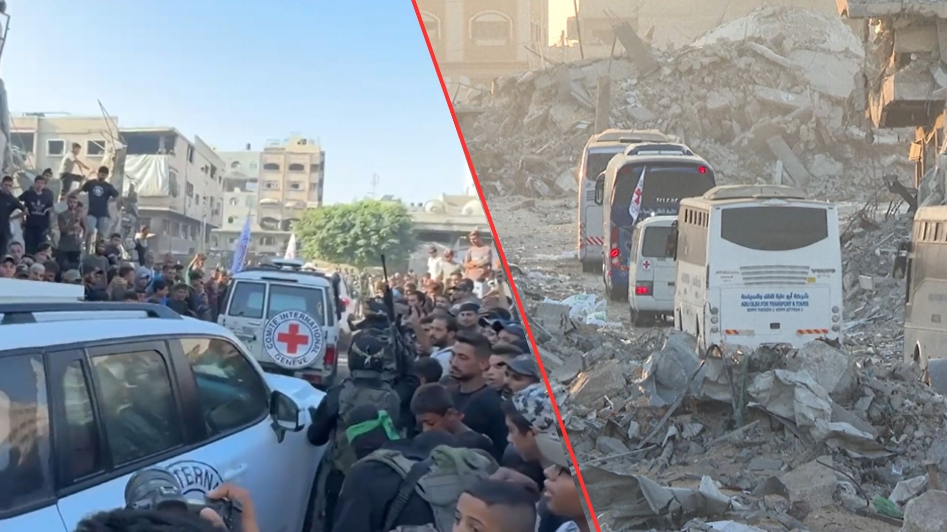 Hamas uwolnił zakładników z Izraela. Historyczny moment wymiany