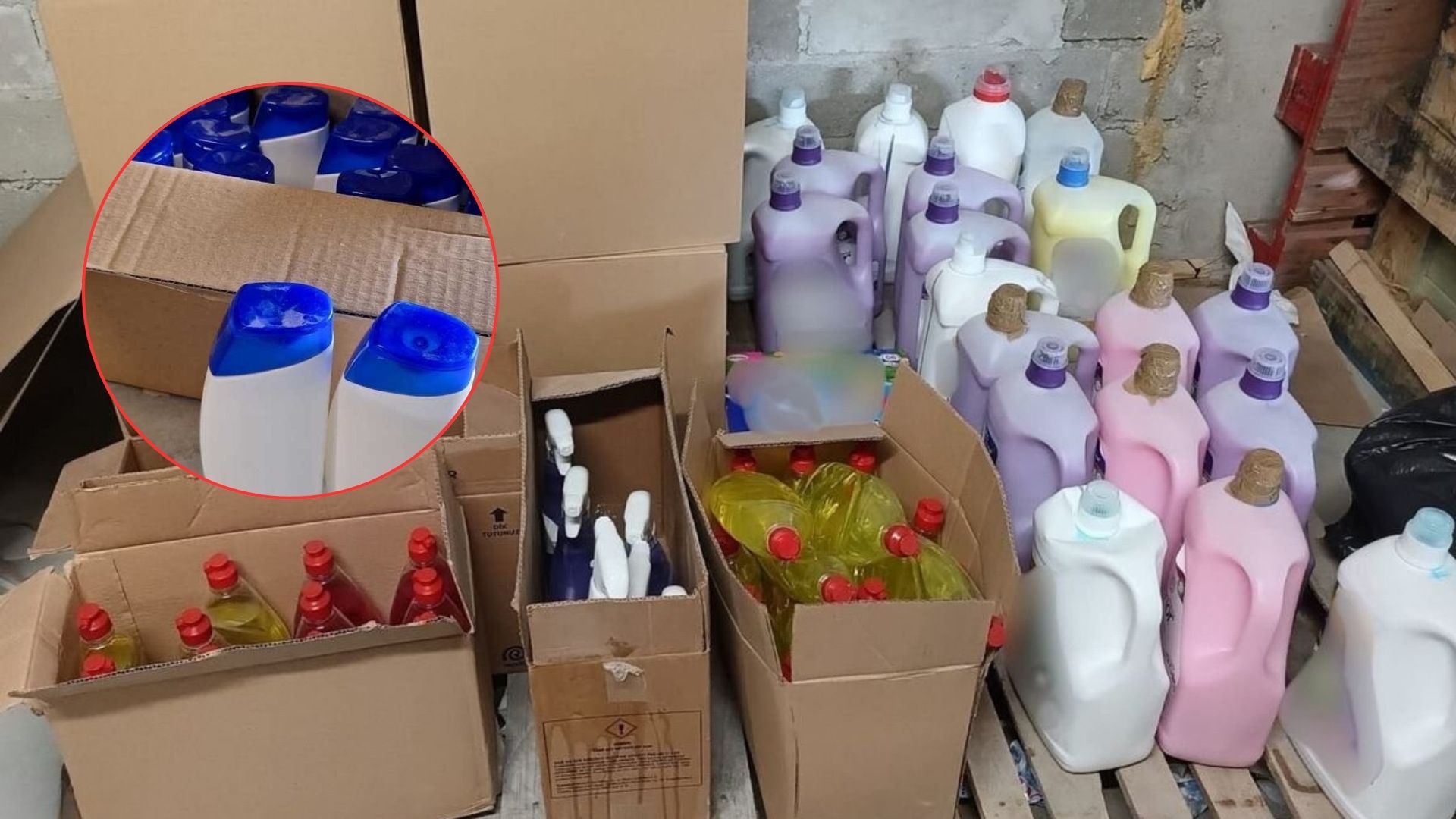 Podrabiał znaną chemię gospodarczą. Tak 30-latek zarabiał na życie