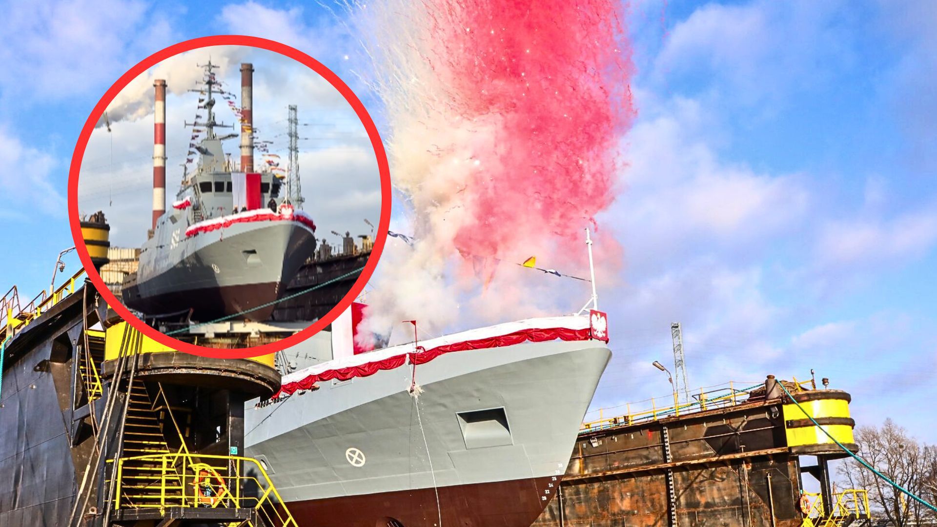 Nowy okręt dla Marynarki Wojennej. ORP Czajka zaprezentowany w Gdańsku