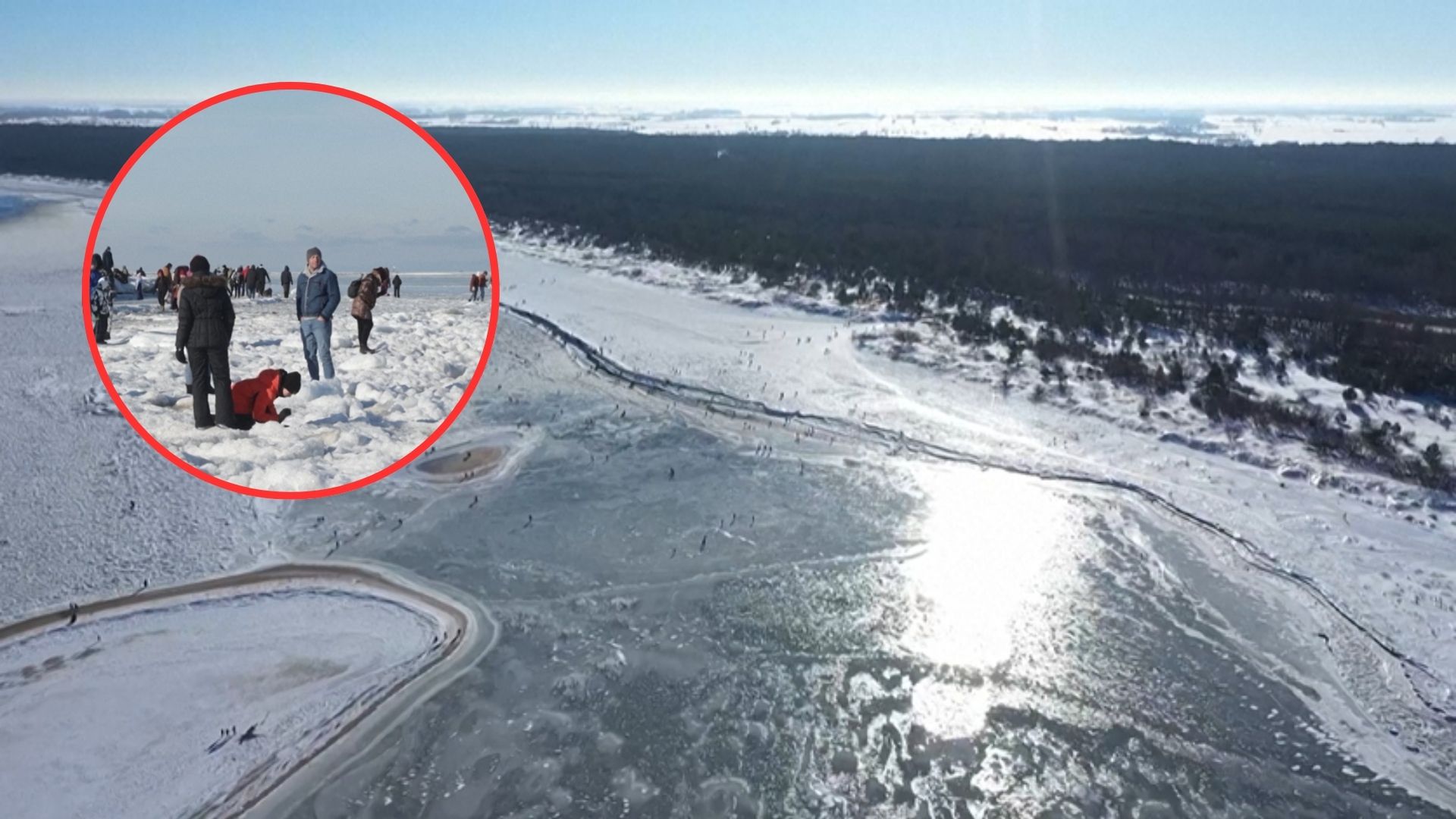 Medium zza Oceanu pokazało polski Bałtyk. "Ekstremalne zimno"