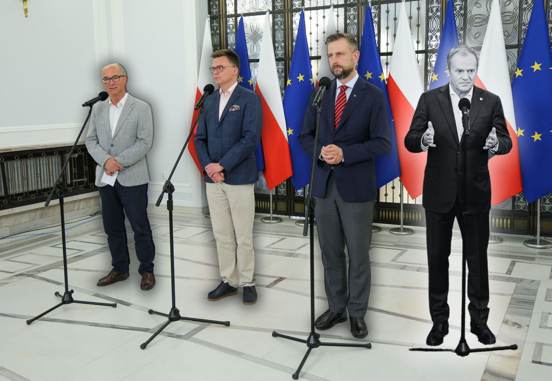 Kolejne spotkanie liderów. Tusk znów będzie nieobecny na konferencji?