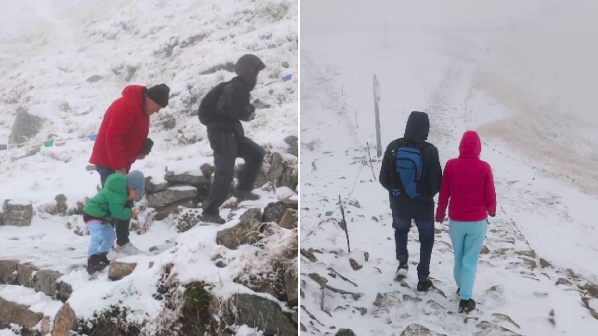 Załamanie pogody w Tatrach. Pierwsze uderzenie zimy tej jesieni