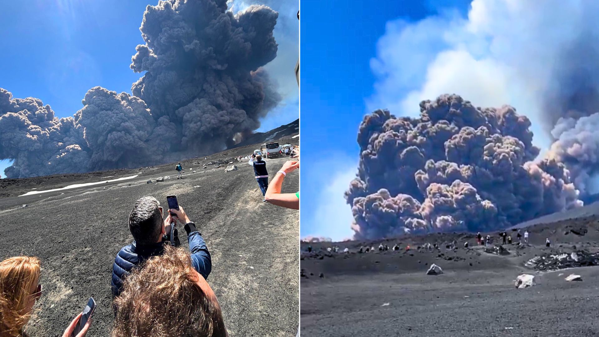 Przebudzenie giganta na Sycylii. Nagrania z erupcji Etny