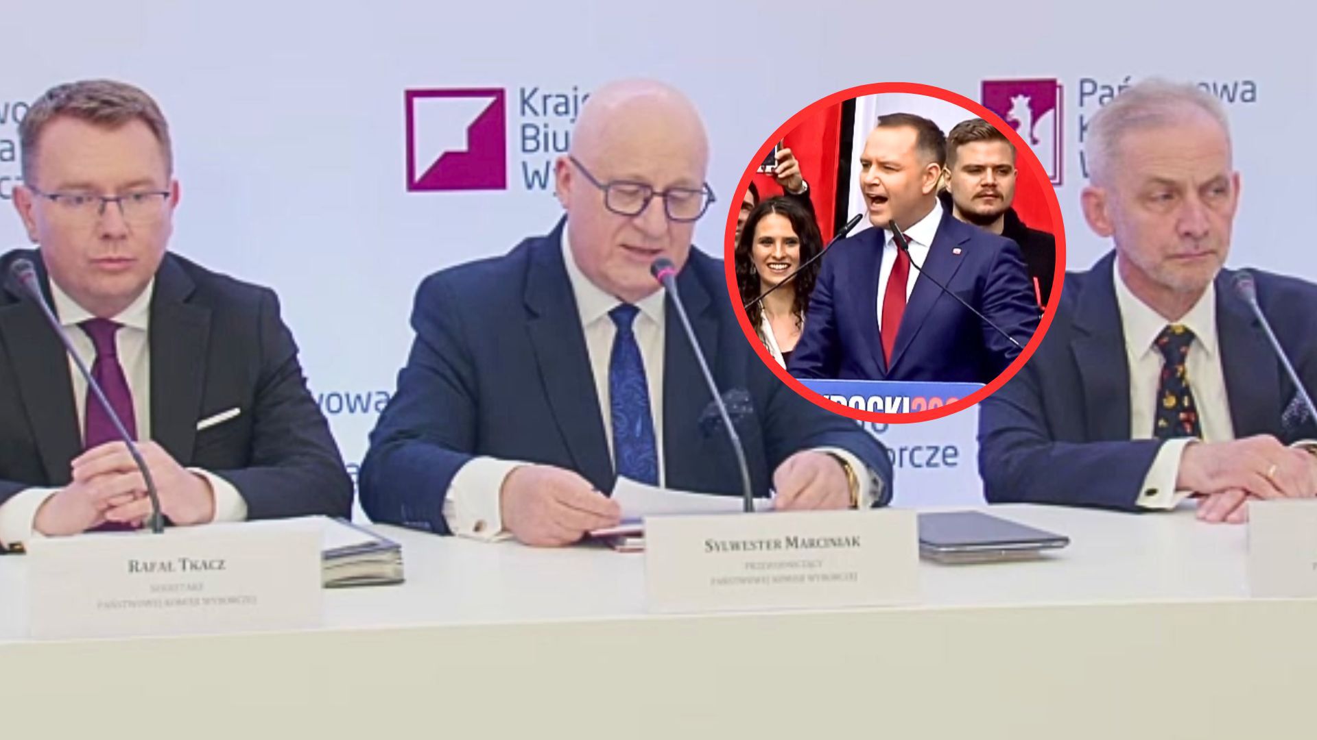 Konferencja PKW. Podano oficjalne wyniki wyborów